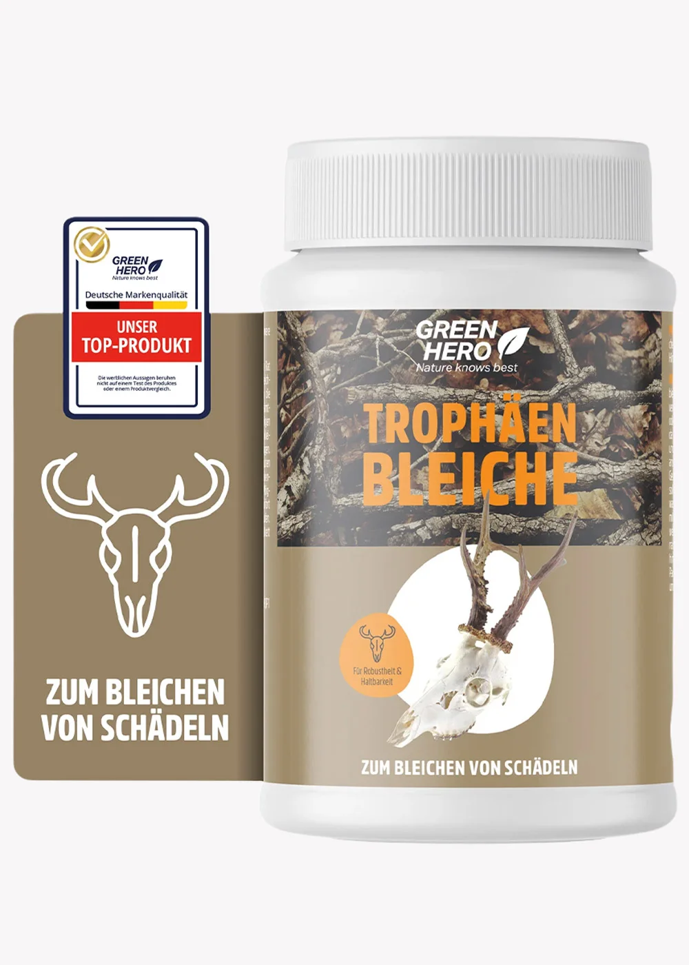 Green Hero Trophäenbleiche für Jagdtrophäen