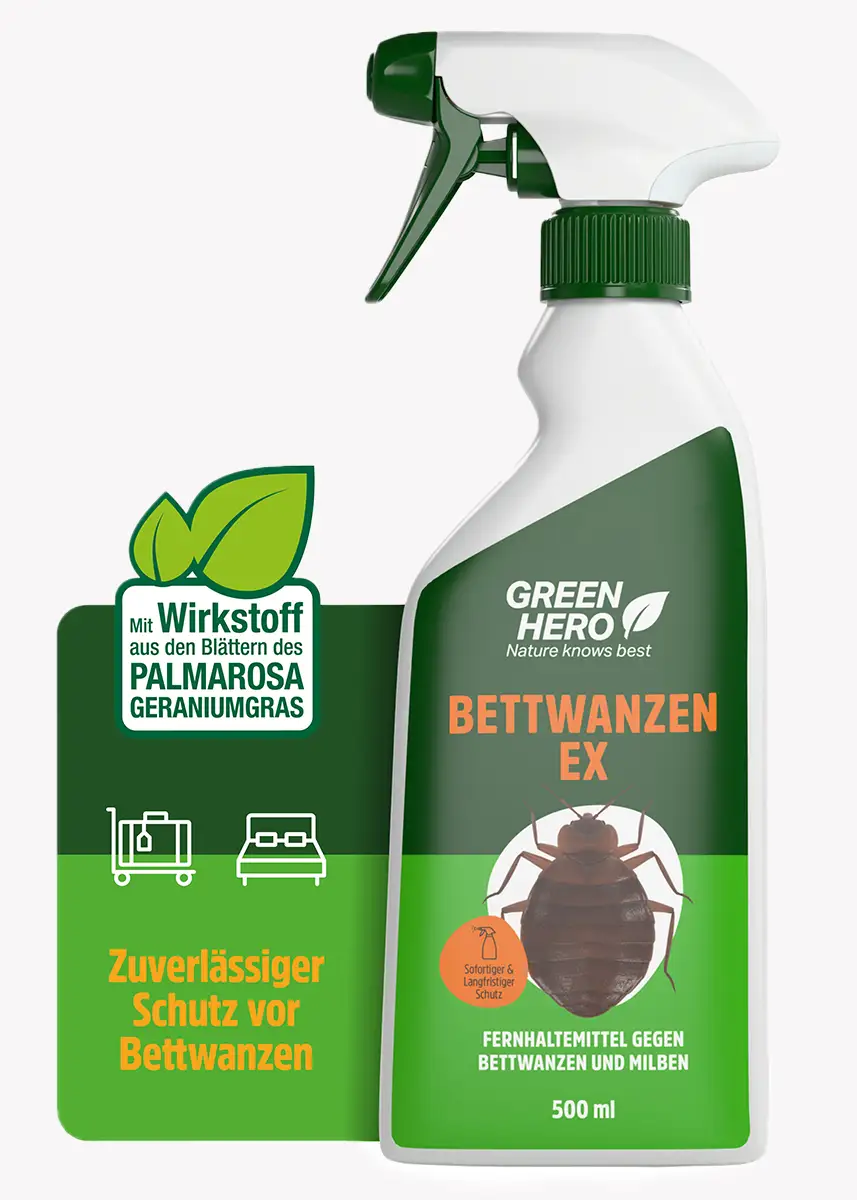 GreenHero® Bettwanzen-Ex Spray zur Bettwanzenbekämpfung