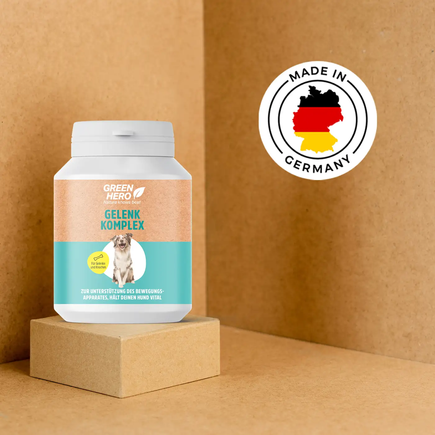 Gelenk-Komplex Gelenktabletten für Hunde mit Grünlippmuschel und Teufelskralle