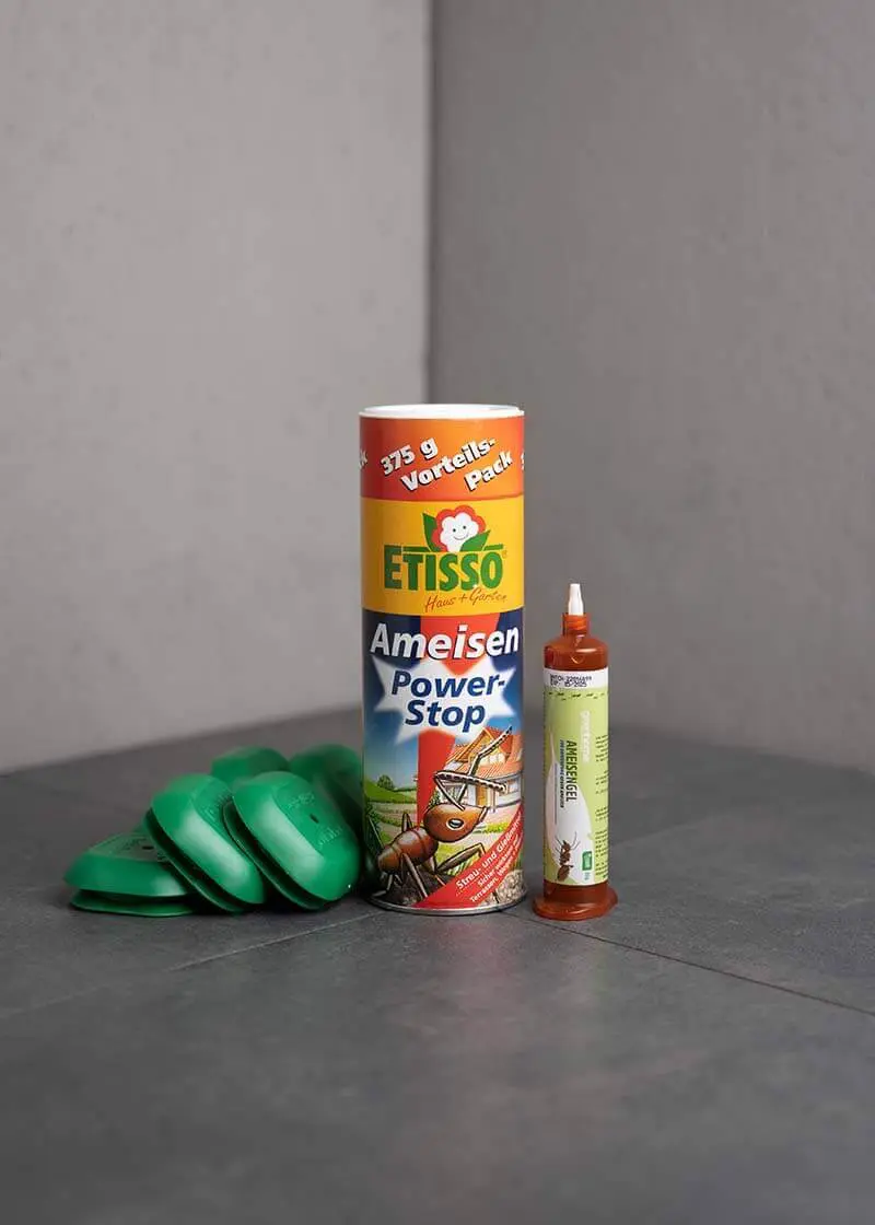 ameisen-set_01 Ameisenködergel + Ameisen Granulat + Leerköderdosen im Set