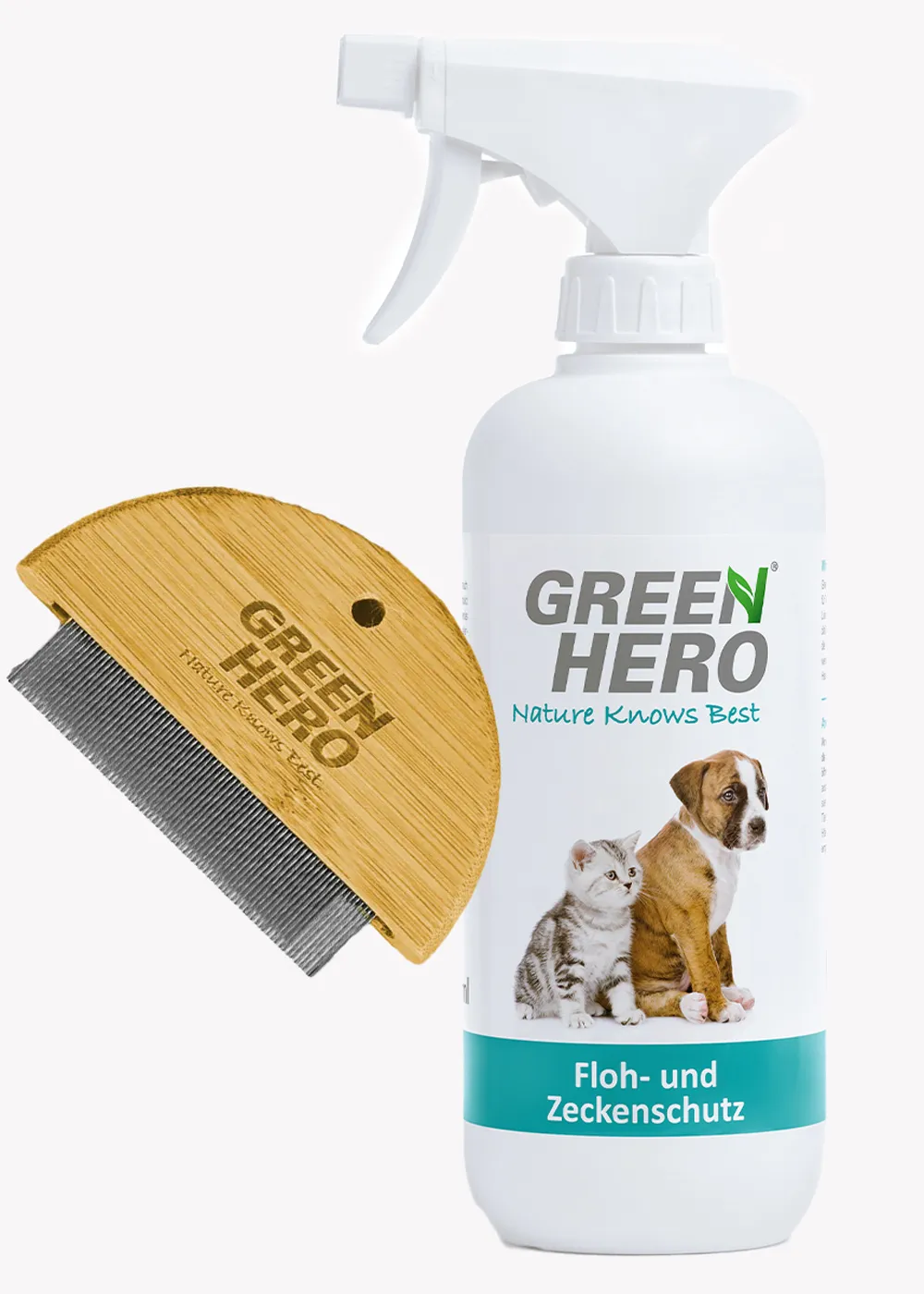 Floh- und Zeckenschutz & Floh- und Läusekamm im Set Floh- und Zeckenschutz & Floh- und Läusekamm im Set