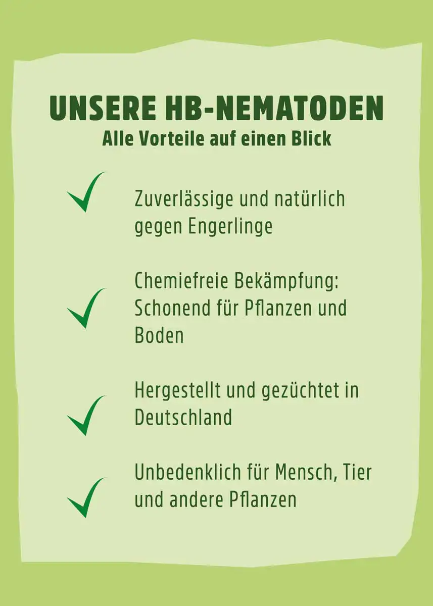 HB Nematoden gegen Engerlinge - 10 Mio. HB Nematoden gegen Engerlinge - 10 Mio.