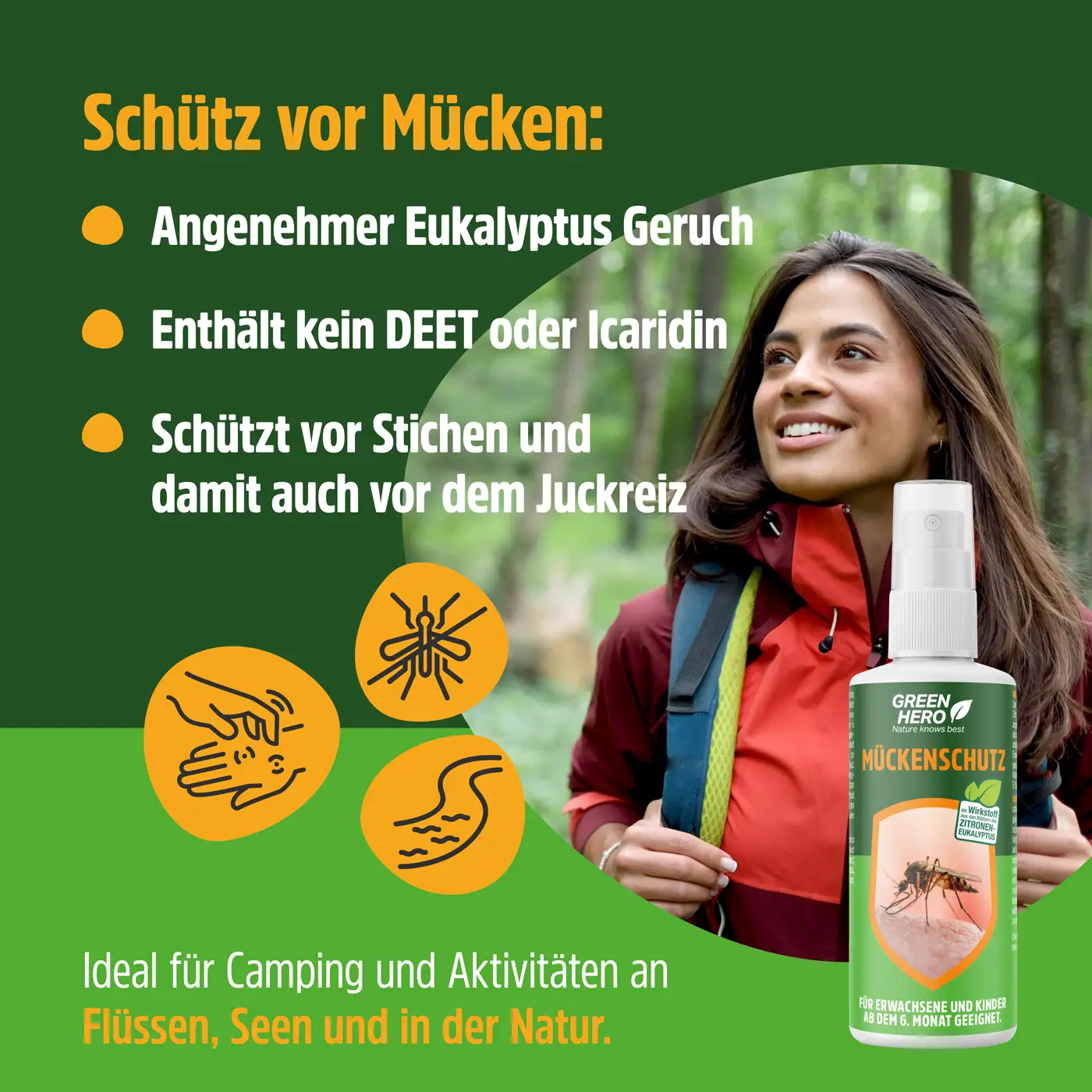 Mückenspray zur Anwendung auf der Haut Mückenspray zur Anwendung auf der Haut