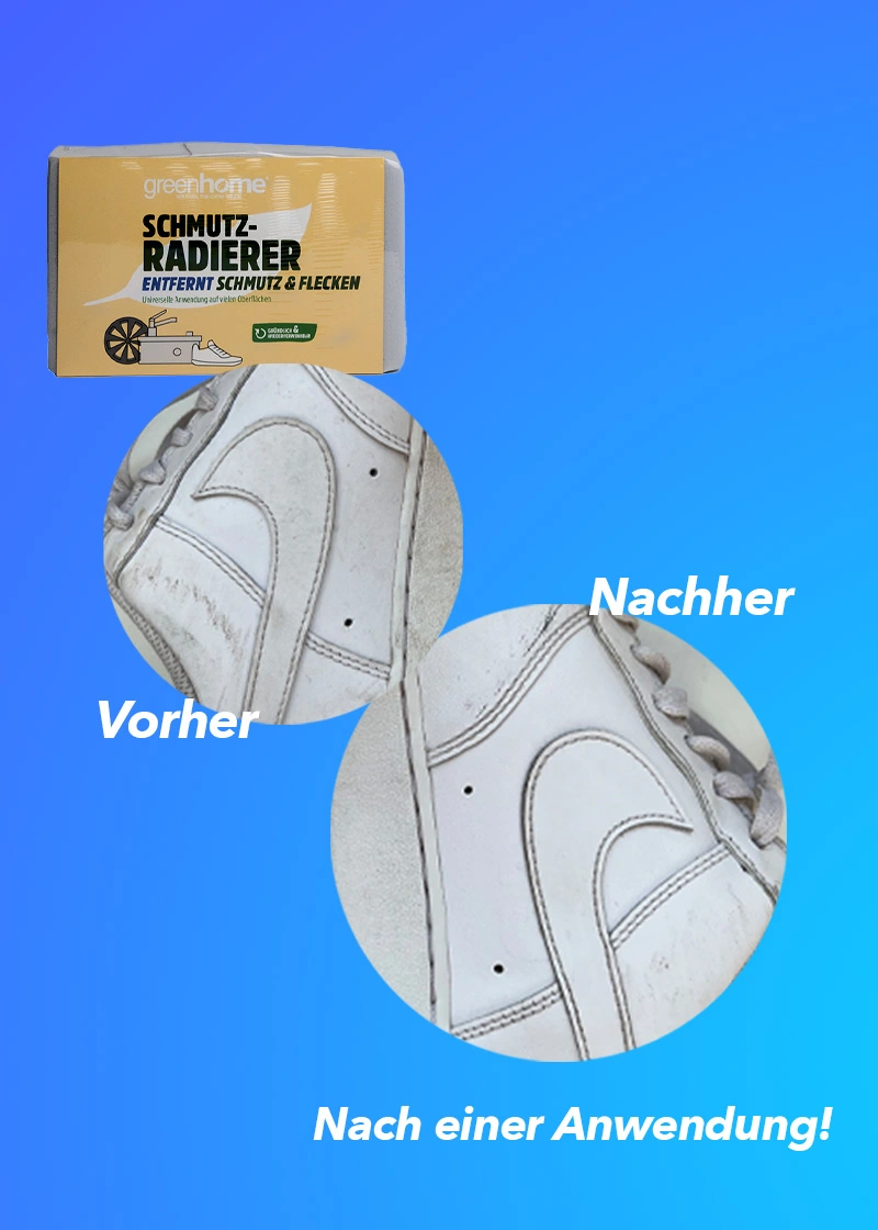 FuSh_VorherNachher_Schuhe_neuerEdit_01 Schmutzradierer | lästige Flecken einfach wegradieren