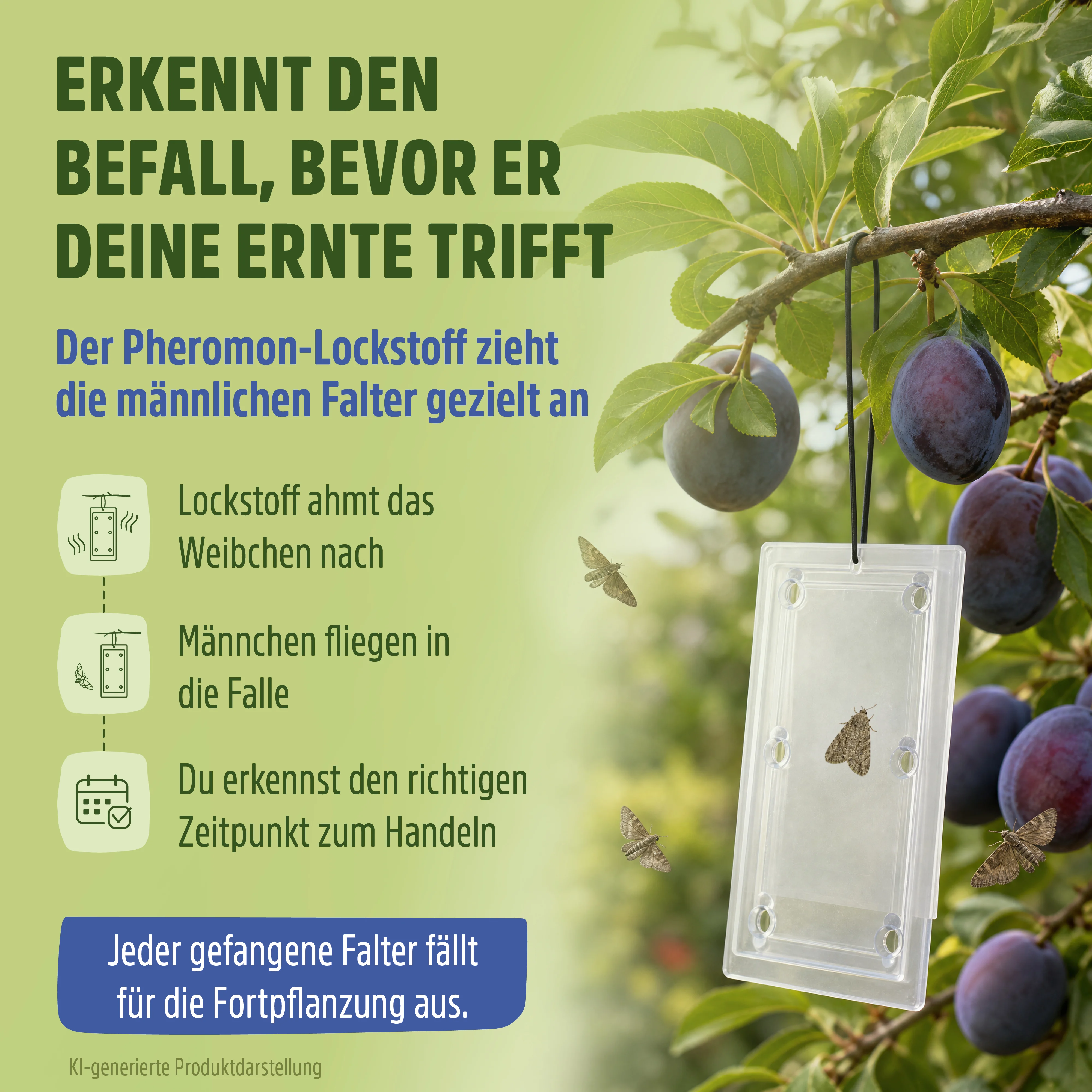 FS Pflaumenwickler Falle, 2er Set FS Pflaumenwickler Falle, 2er Set