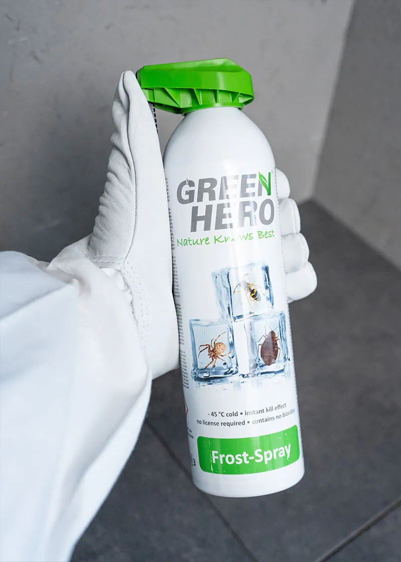 Frost-Spray | Insektenspray ohne Insektizide |  zur Bekämpfung von Insekten und Nestern