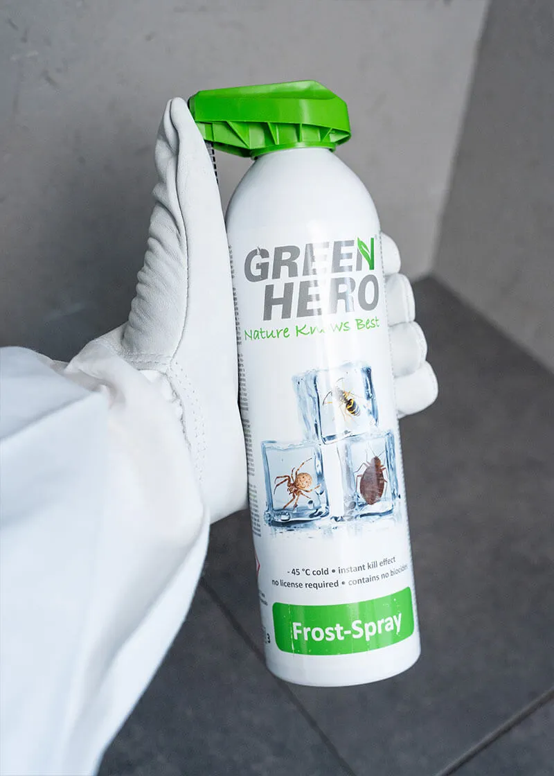 Frost-2 Frost-Spray | Insektenspray ohne Insektizide | zur Bekämpfung von Insekten und Nestern