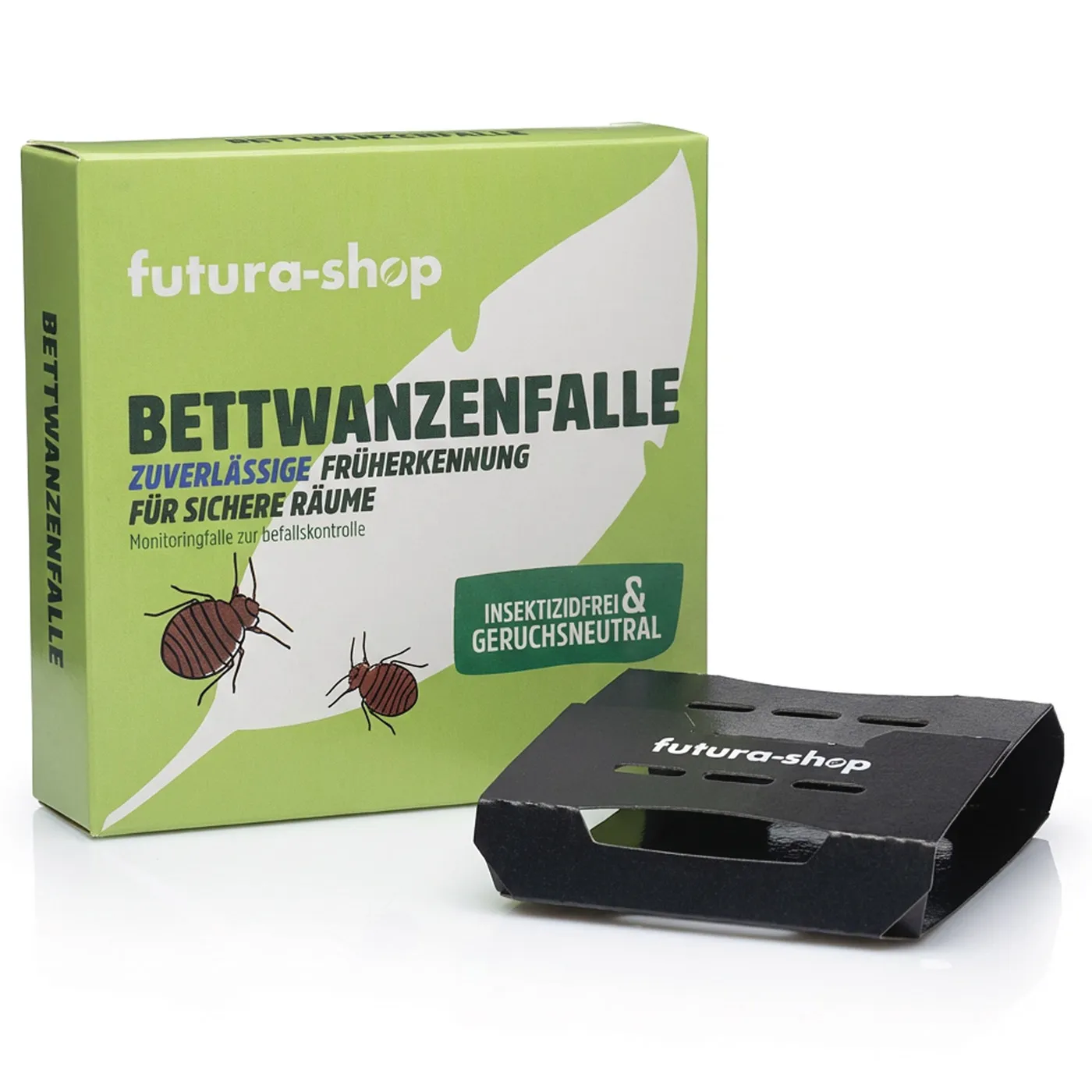 Bettwanzenfallen (5er Set) zur Befallkontrolle, Reichweite bis 2 m, bis zu 3 Monate Bettwanzenfallen (5er Set) zur Befallkontrolle, Reichweite bis 2 m, bis zu 3 Monate