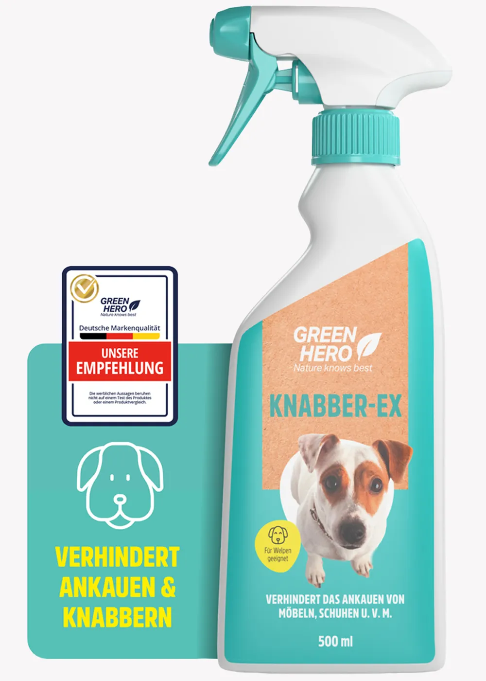 Knabber-Ex um Kauen und Knabbern abzutrainieren