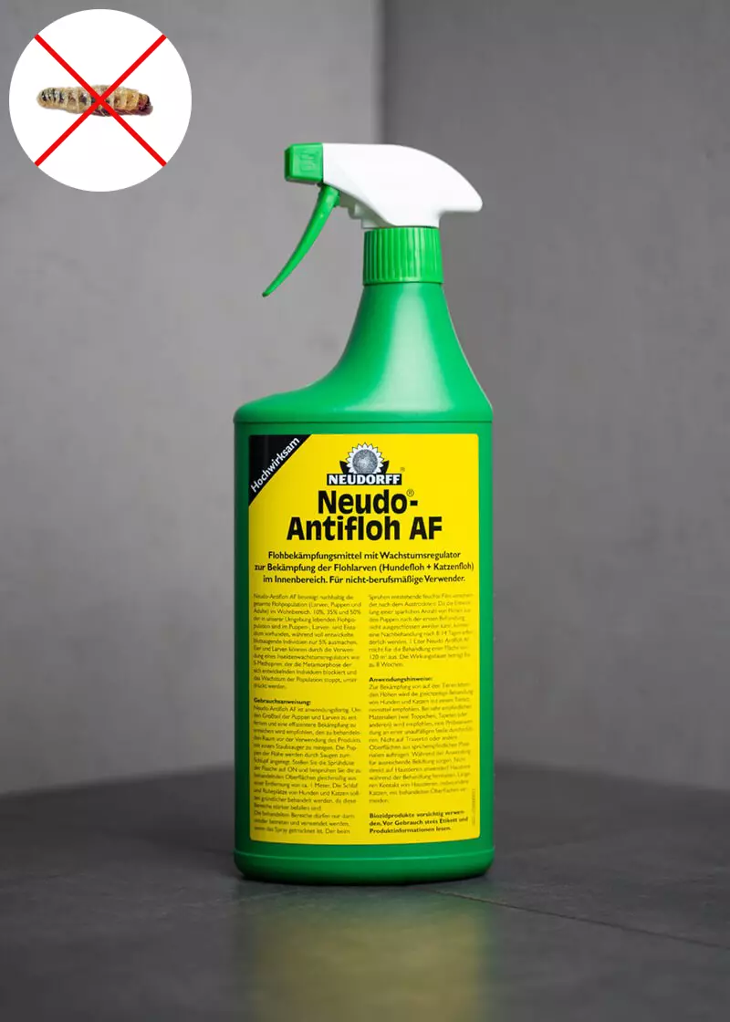 Anti-Flohspray, 1 Liter zur Flohbekämpfung