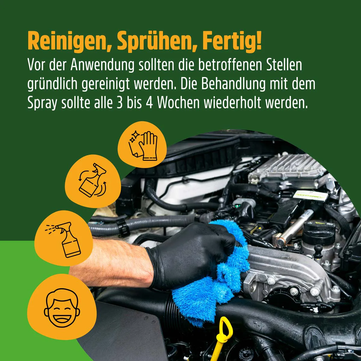 GreenHero Marder-Ex Spray gegen Marderverbiss GreenHero Marder-Ex Spray gegen Marderverbiss