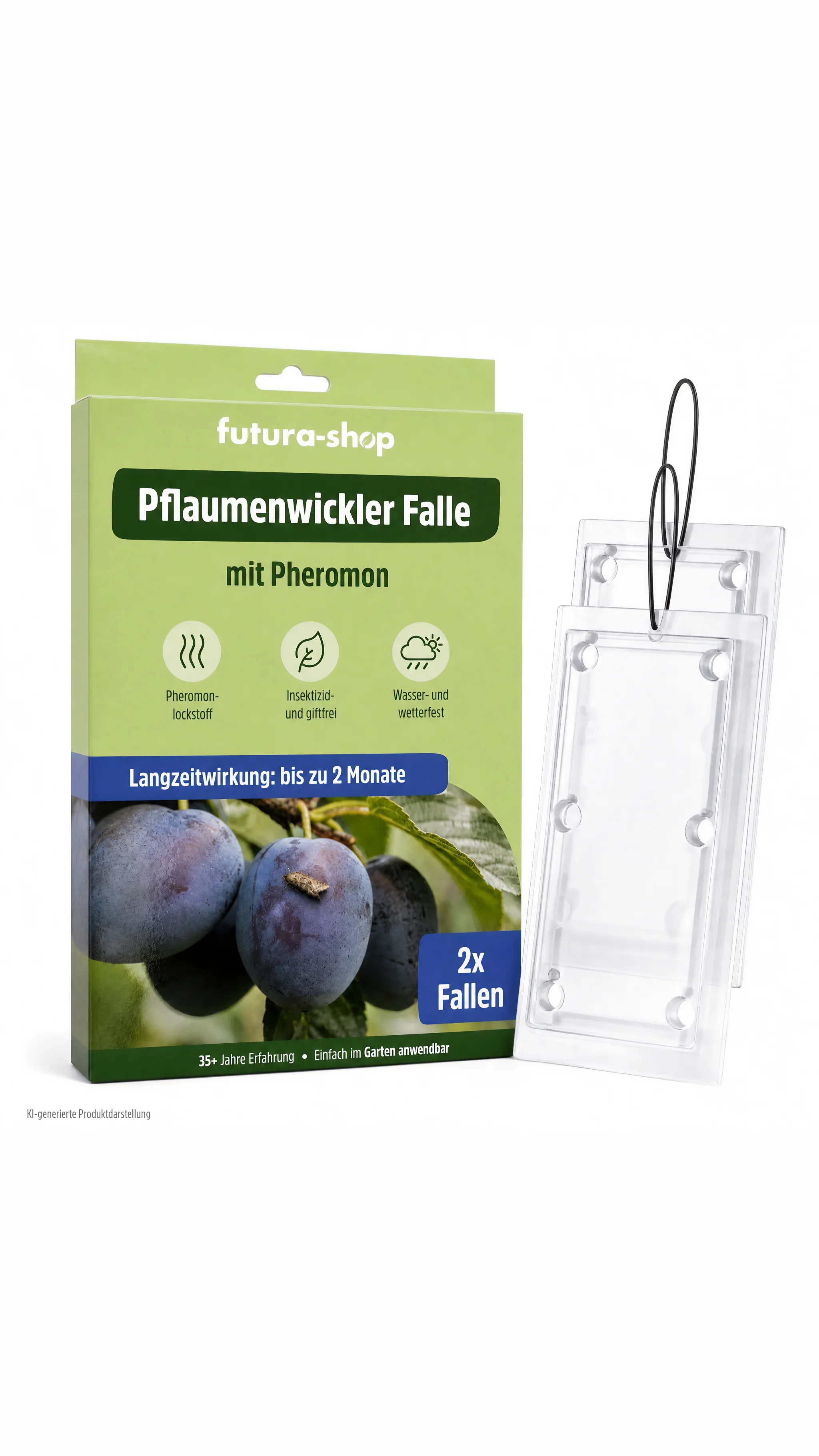 FS Pflaumenwickler Falle, 2er Set