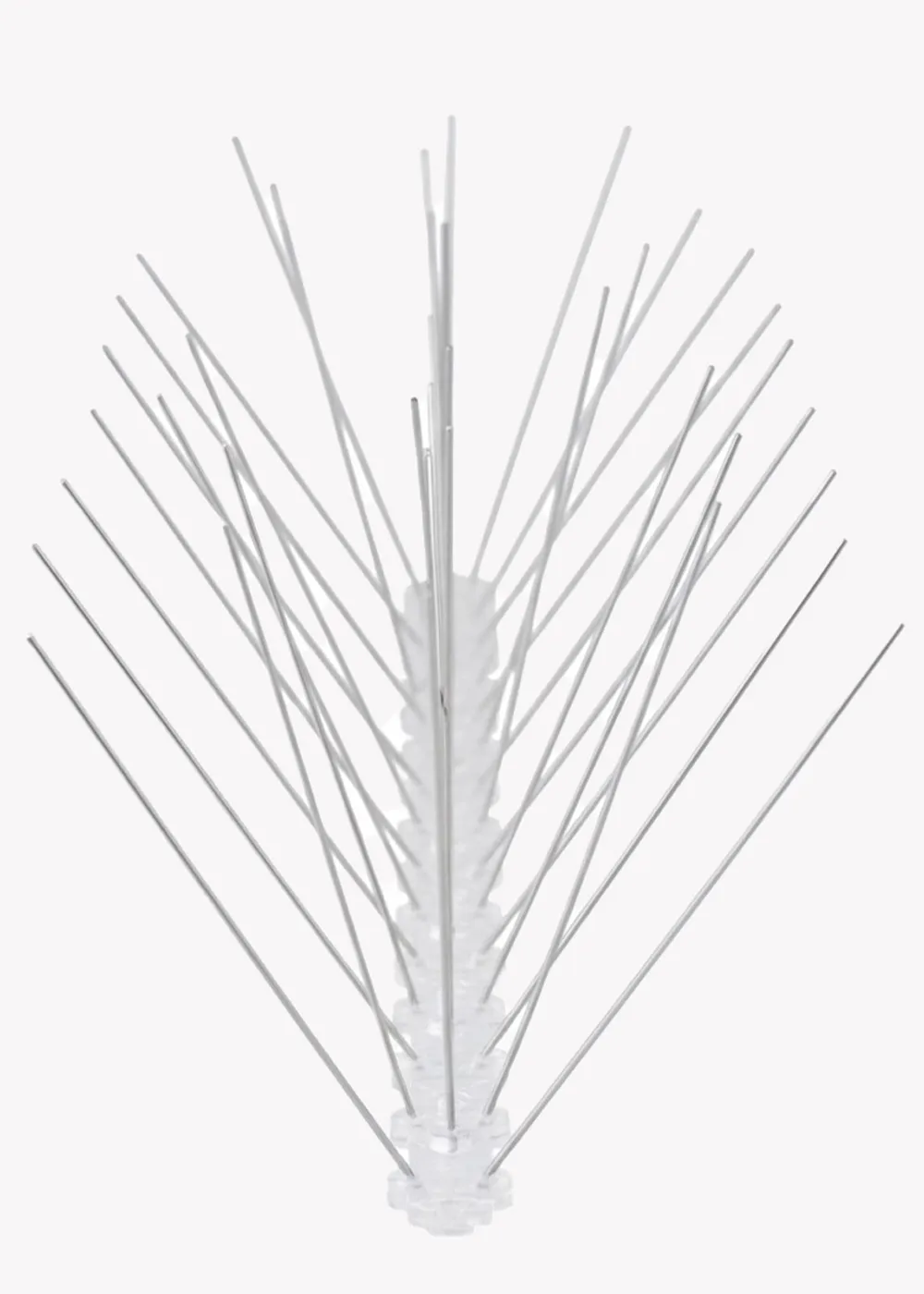 Taubenabwehr Spikes | Polycarbonat | 1 Meter | 2 x 0,5 Meter
