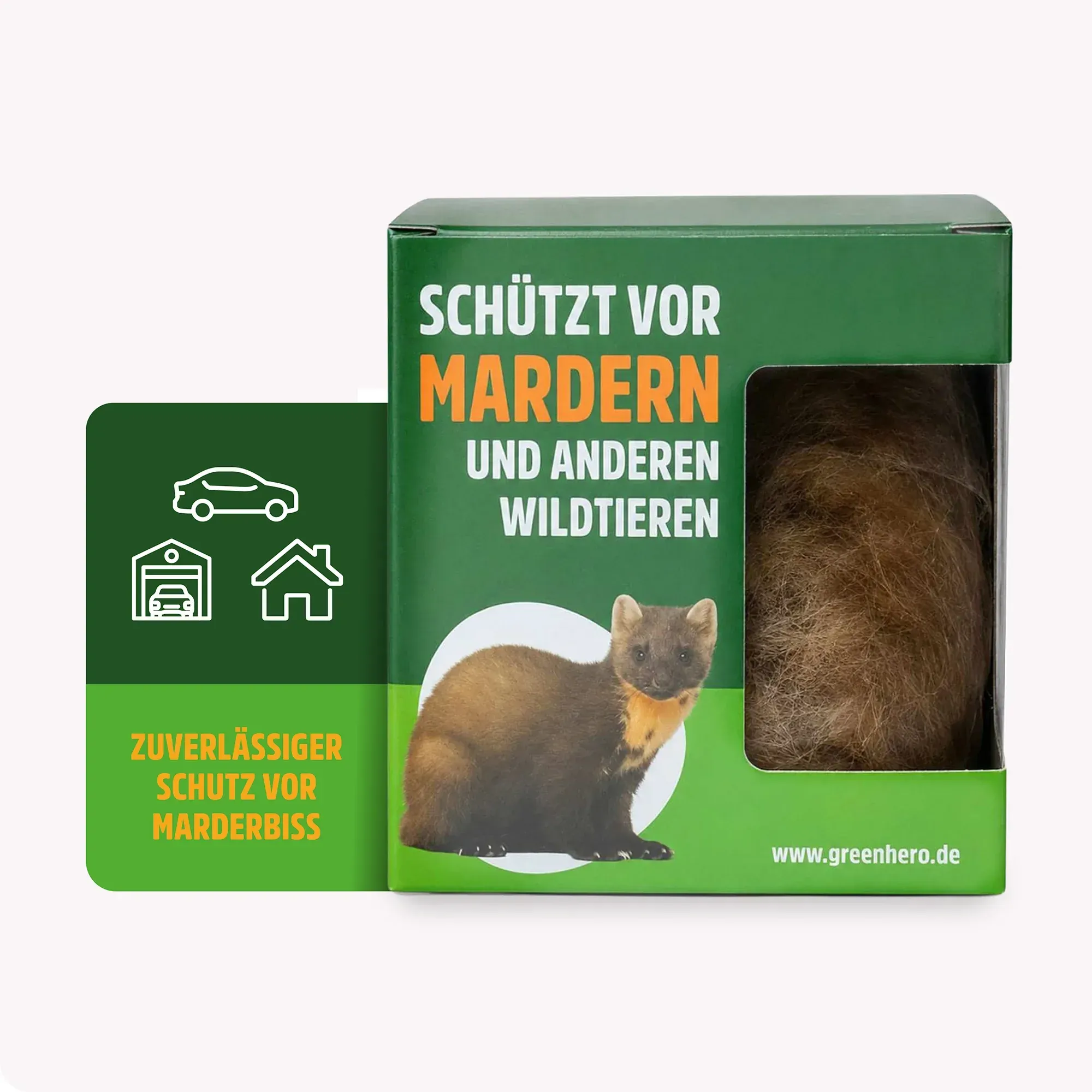 Greenhero Marderschreck zur Marder Abwehr in Auto, Haus und Garage Greenhero Marderschreck zur Marder Abwehr in Auto, Haus und Garage