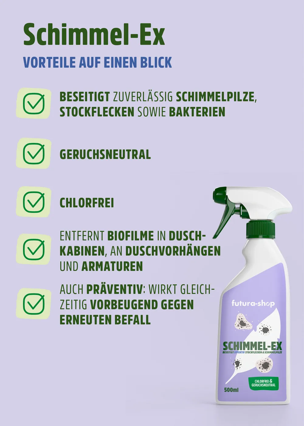 Schimmelentferner Chlorfrei