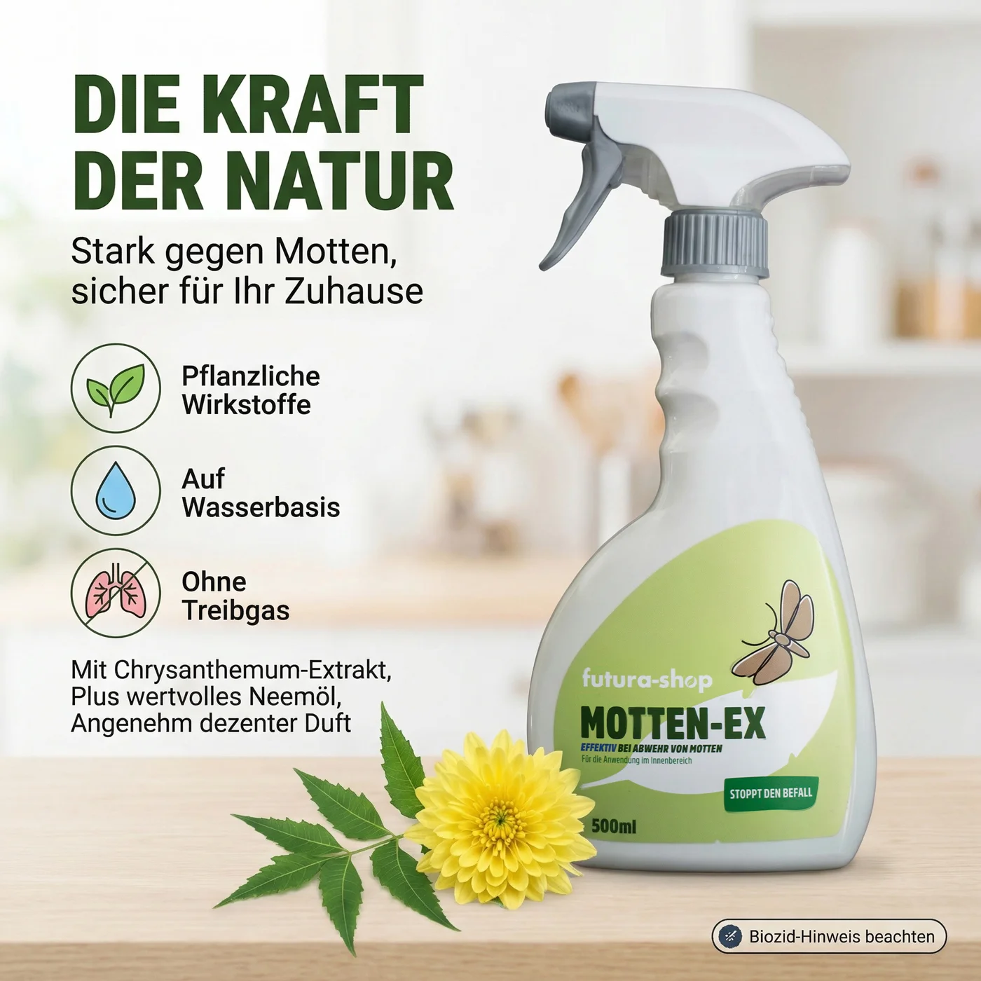 Motten-Ex Spray zur Mottenabwehr