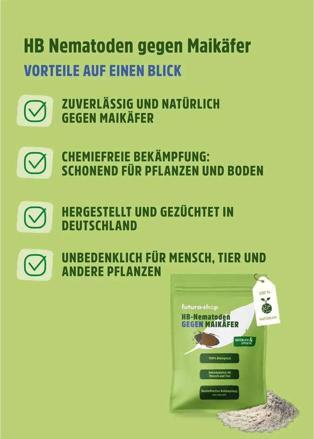 HB Nematoden gegen Maikäfer - 10 Mio. 