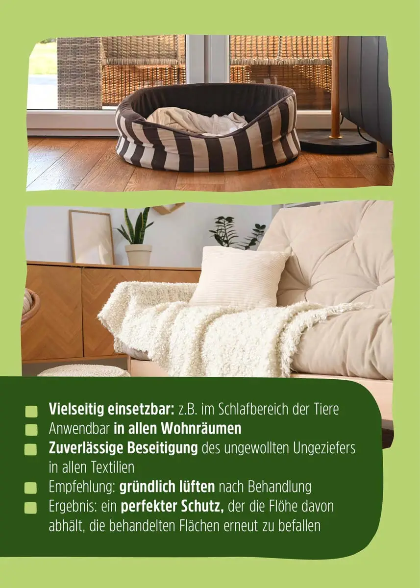 Anti-Flohspray, 1 Liter zur Flohbekämpfung Anti-Flohspray, 1 Liter zur Flohbekämpfung