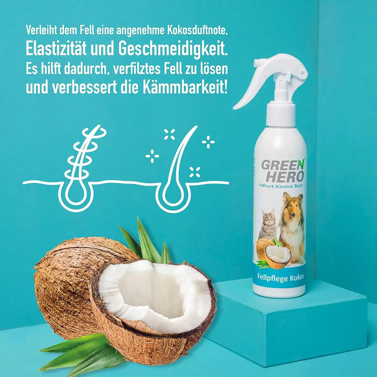 fellpflege-kokos-5-jpg GreenHero® Kokos Fellpflege 250ml mit Kokoswasser gegen Verfilzungen