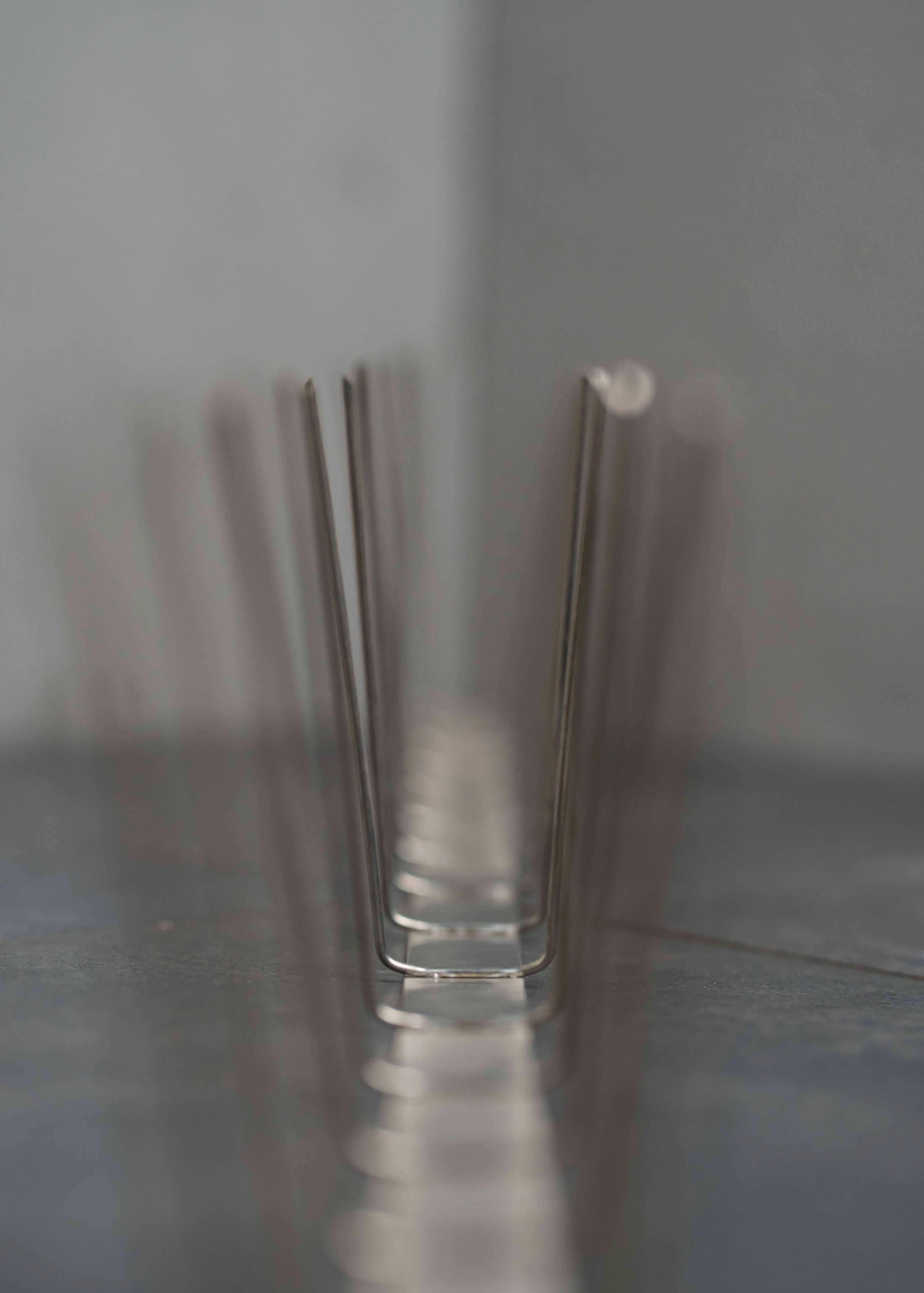 Taubenspikes2Reihig_1 Taubenabwehr Spikes | V2A | Edelstahl | 1 Meter