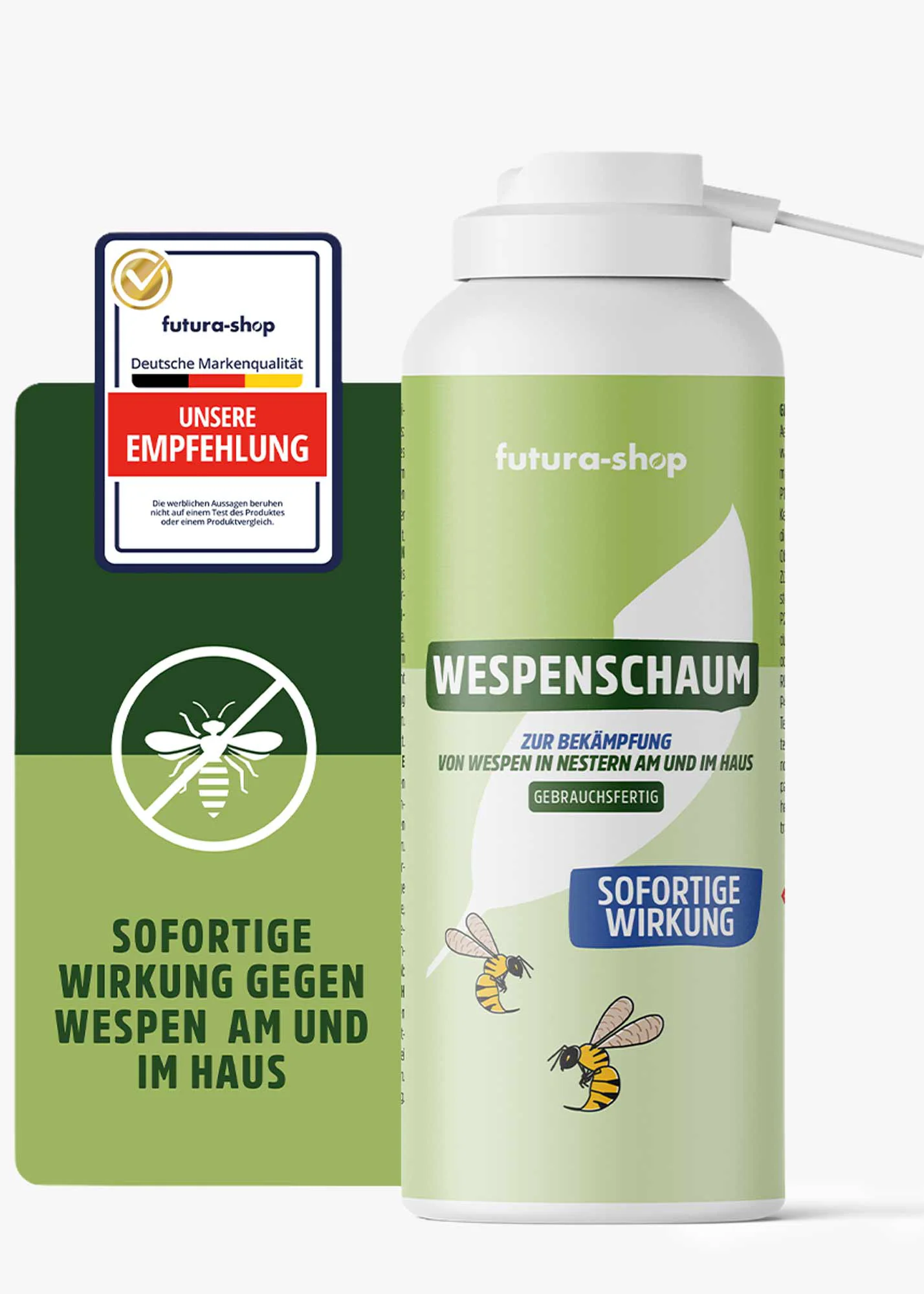 Wespenschaum - Sofortwirkung für Haus und Garten Wespenschaum - Sofortwirkung für Haus und Garten