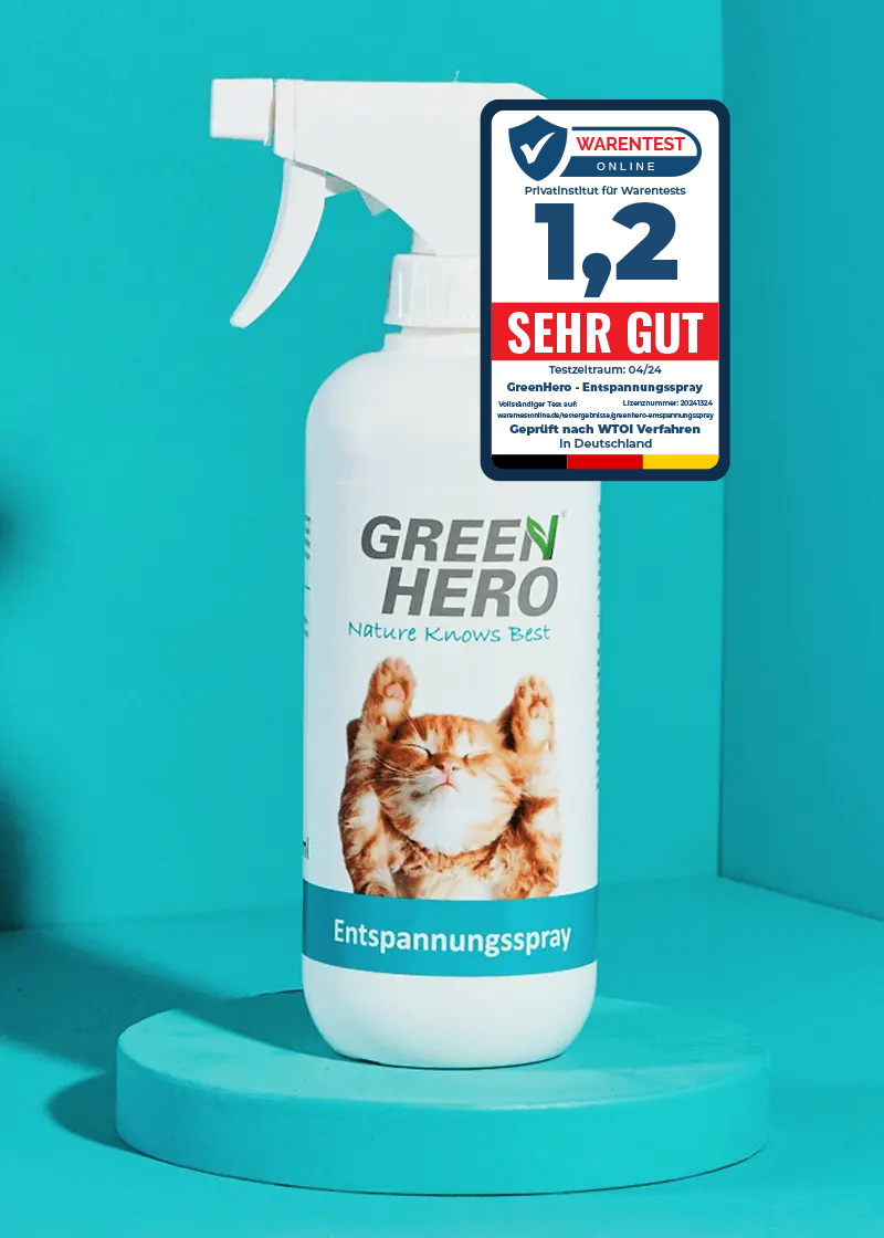 Green Hero Entspannungsspray für Katzen