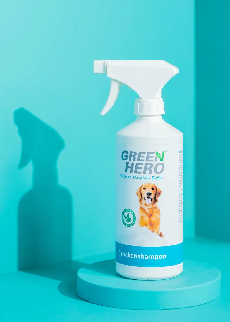 Trockenshampoo für Hunde