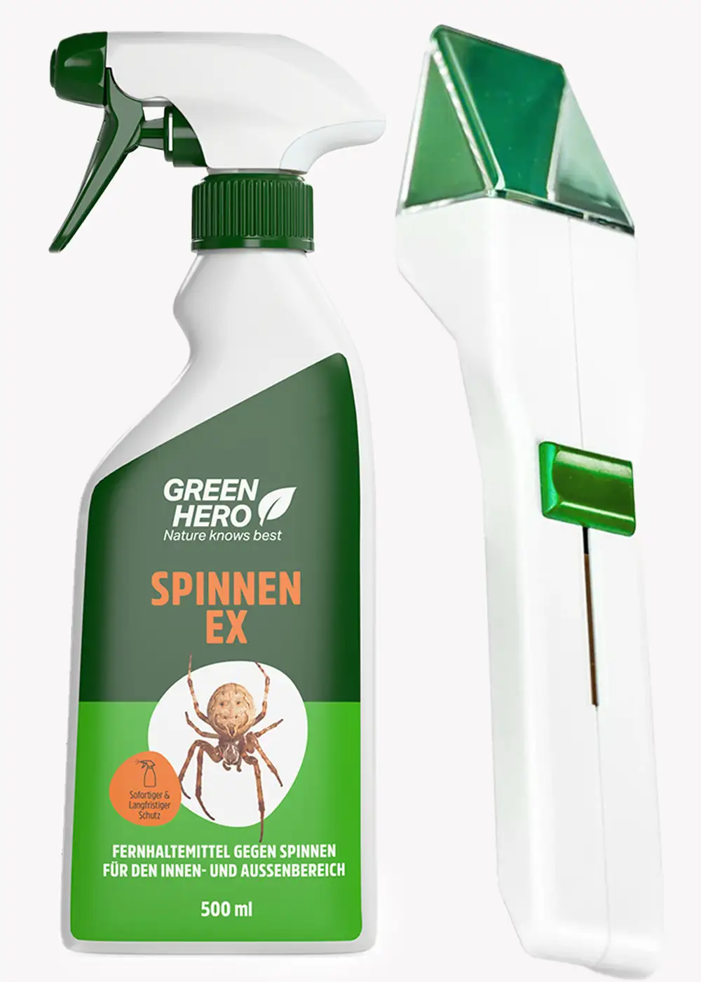 GreenHero® Spinnen-Ex und Spinnenfänger