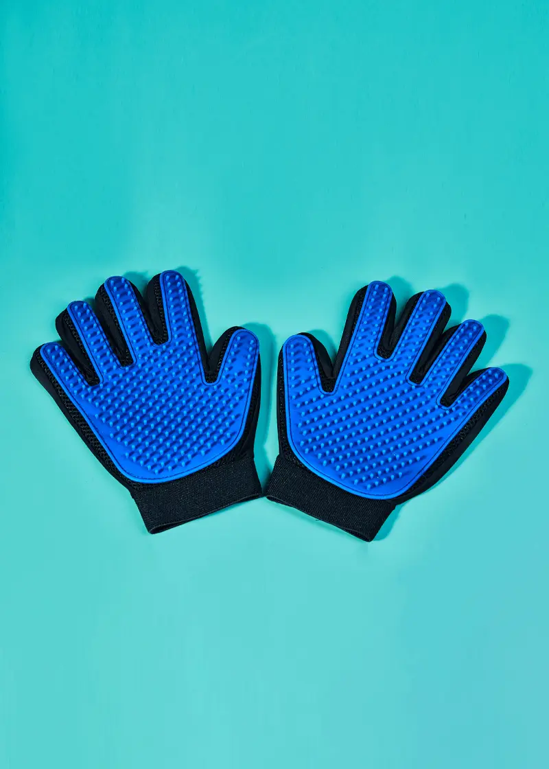 greenhero_pflegehandschuhe Enthaarungs- und Pflegehandschuhe für Hunde und Katzen zum Entfernen von Unterwolle