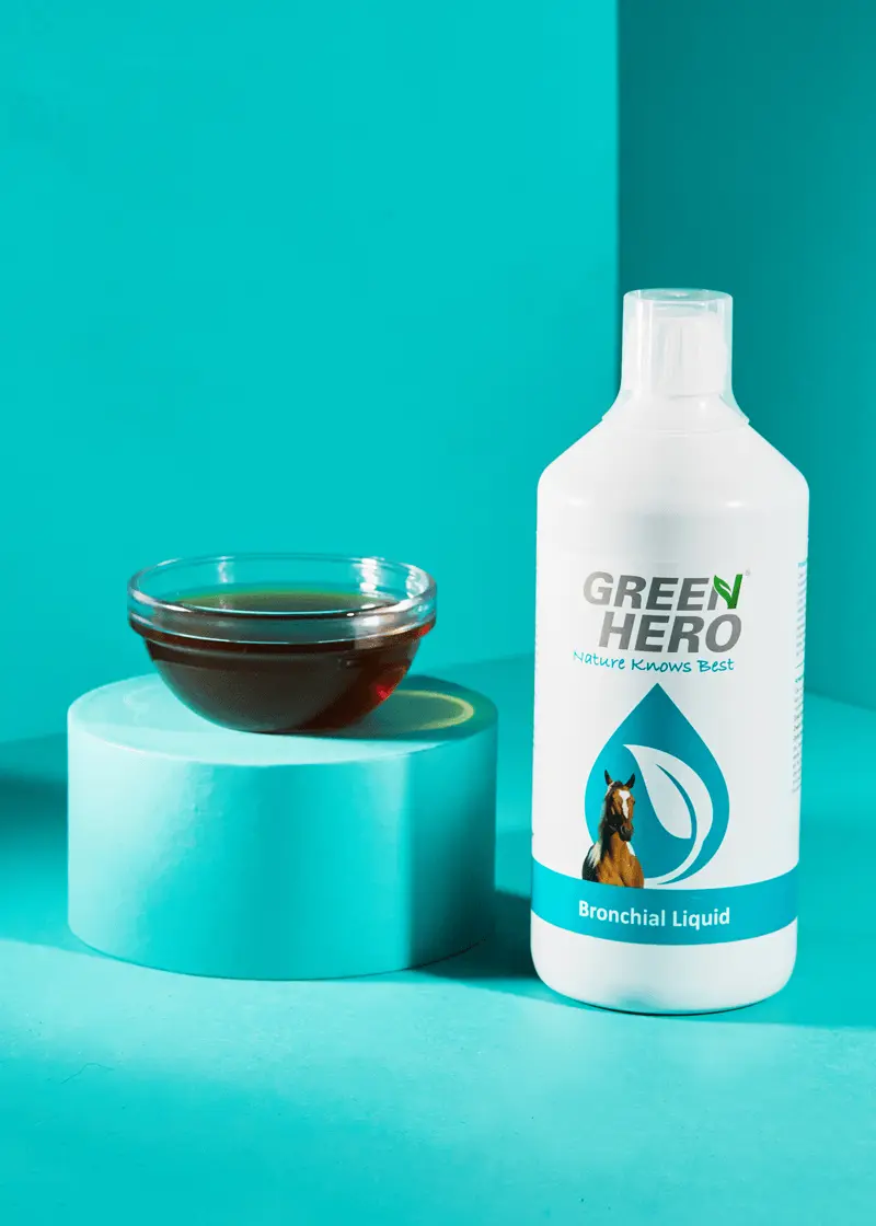 greenhero_pferde_bronchialliquid Bronchial Liquid für Pferde mit Kräutern