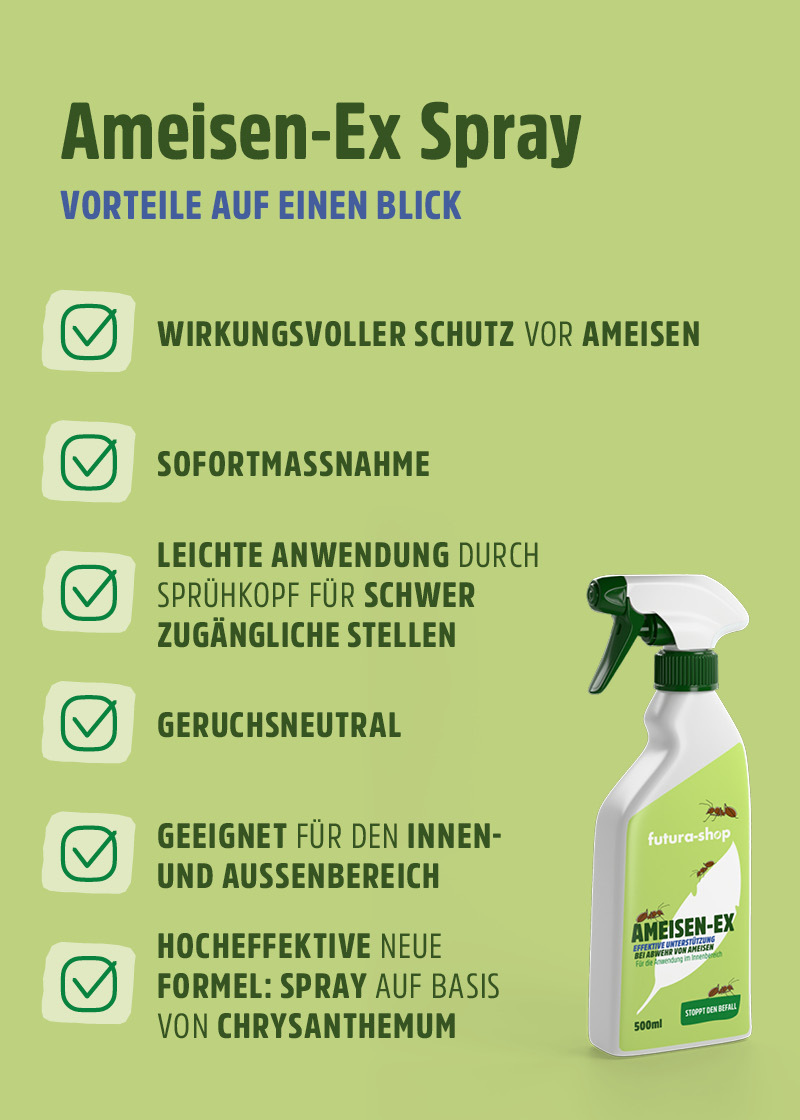 Ameisenspray | Ameisen Ex mit Langzeitwirkung Ameisenspray | Ameisen Ex mit Langzeitwirkung