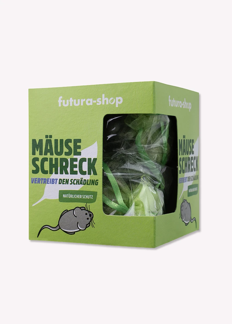 Mäuseschreck - Natürliche Mäuseabwehr ohne Chemikalien, 2er Pack