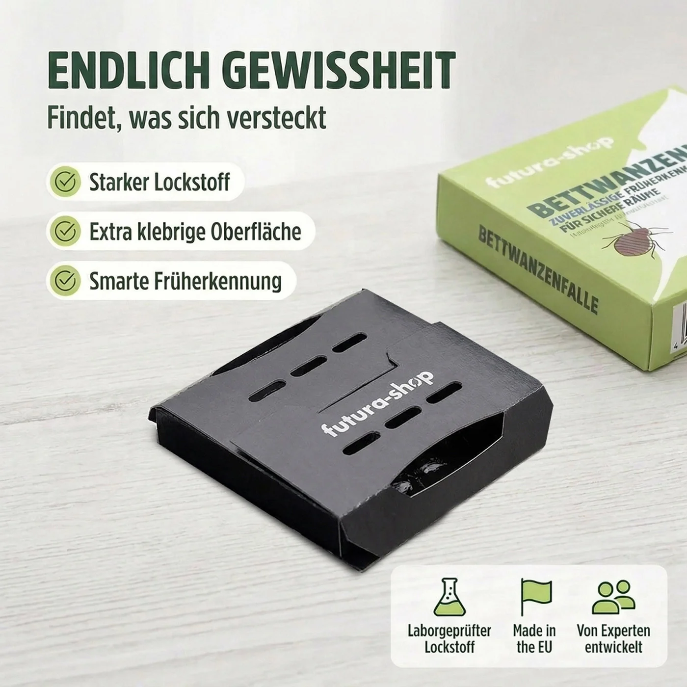 Bettwanzen-Falle