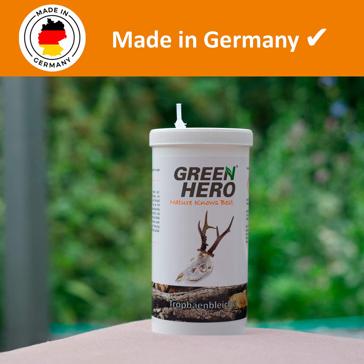 Green Hero Tropähenbleiche Made in Germany