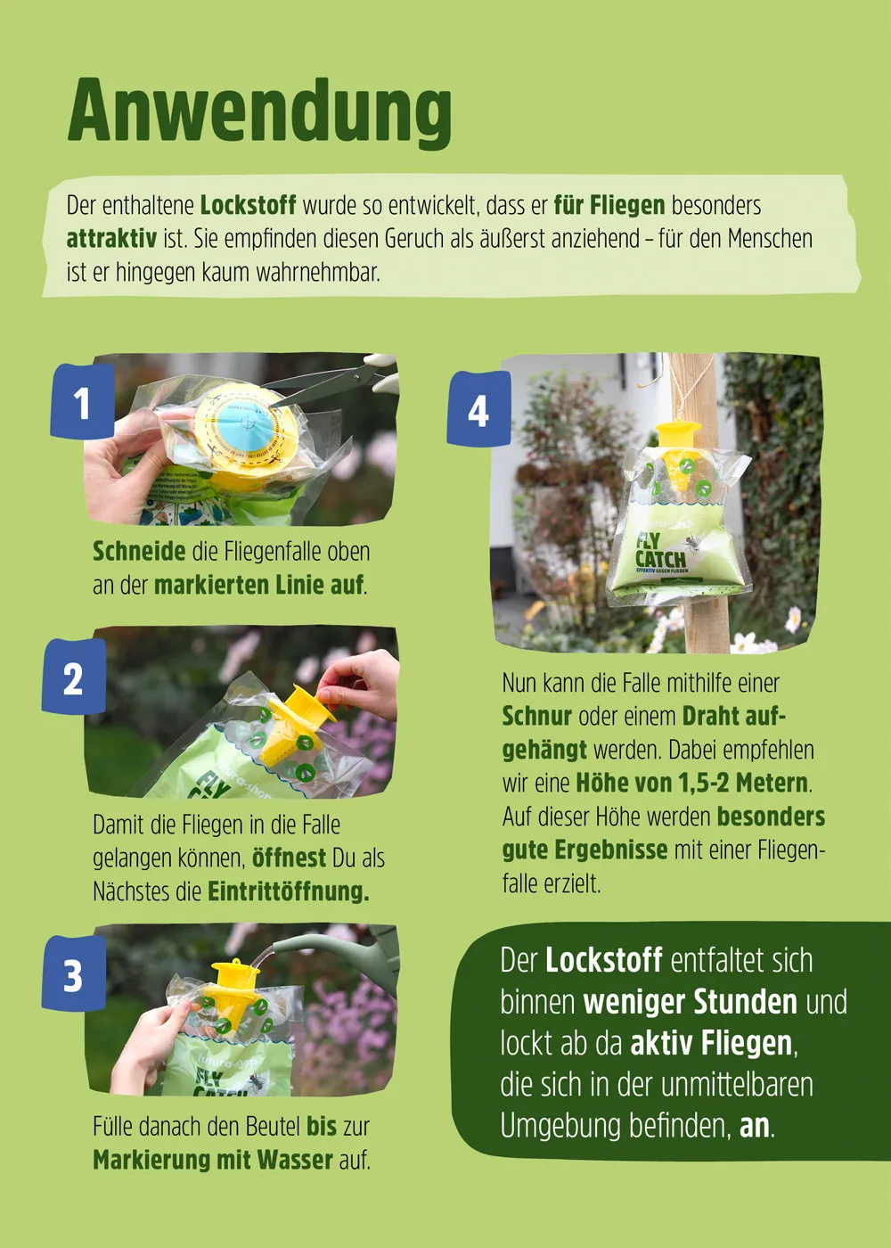 Fliegenfalle für draußen | FlyCatch