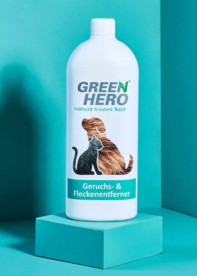 Green Hero Geruchsentferner und Fleckenentferner Konzentrat