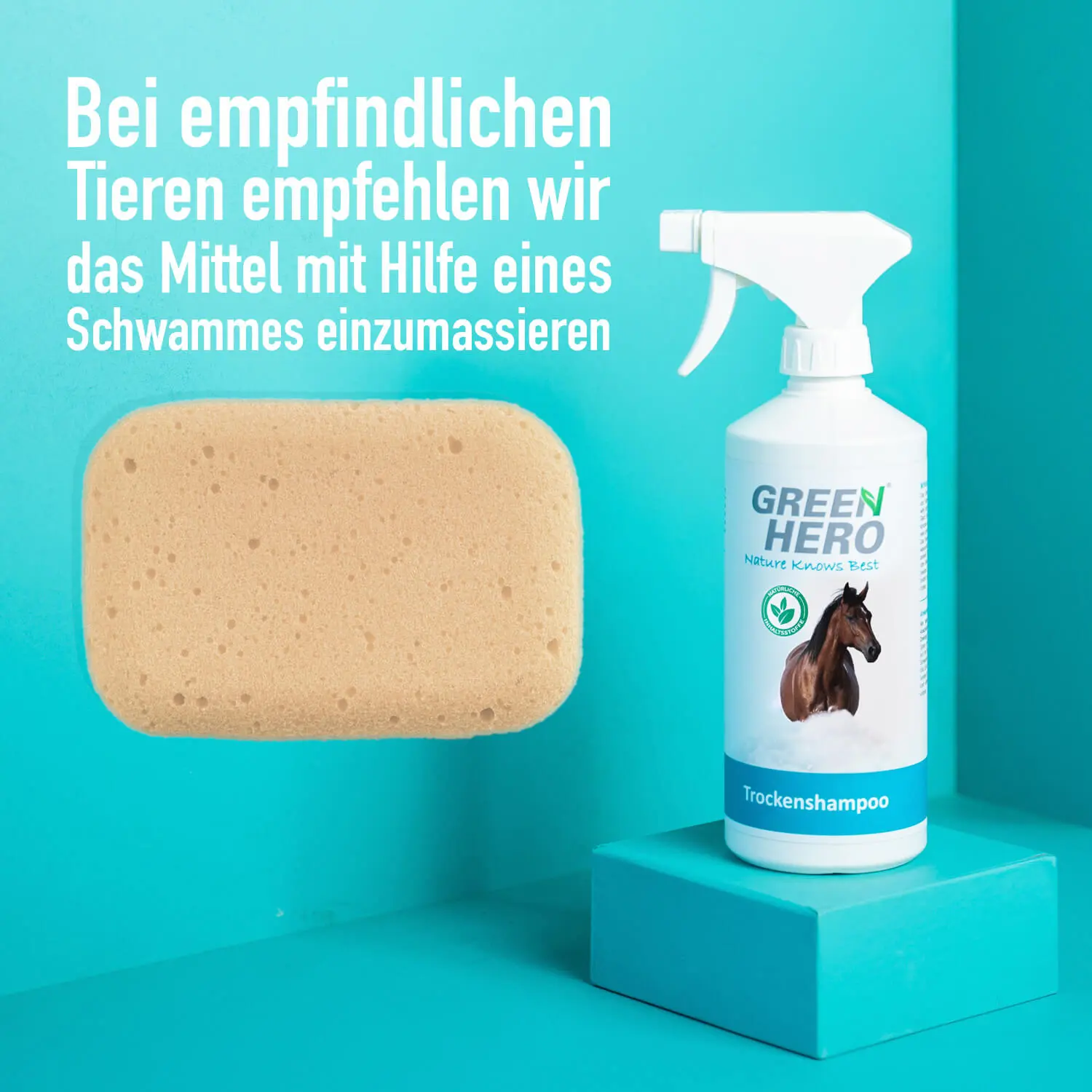 Trockenshampoo für Pferde