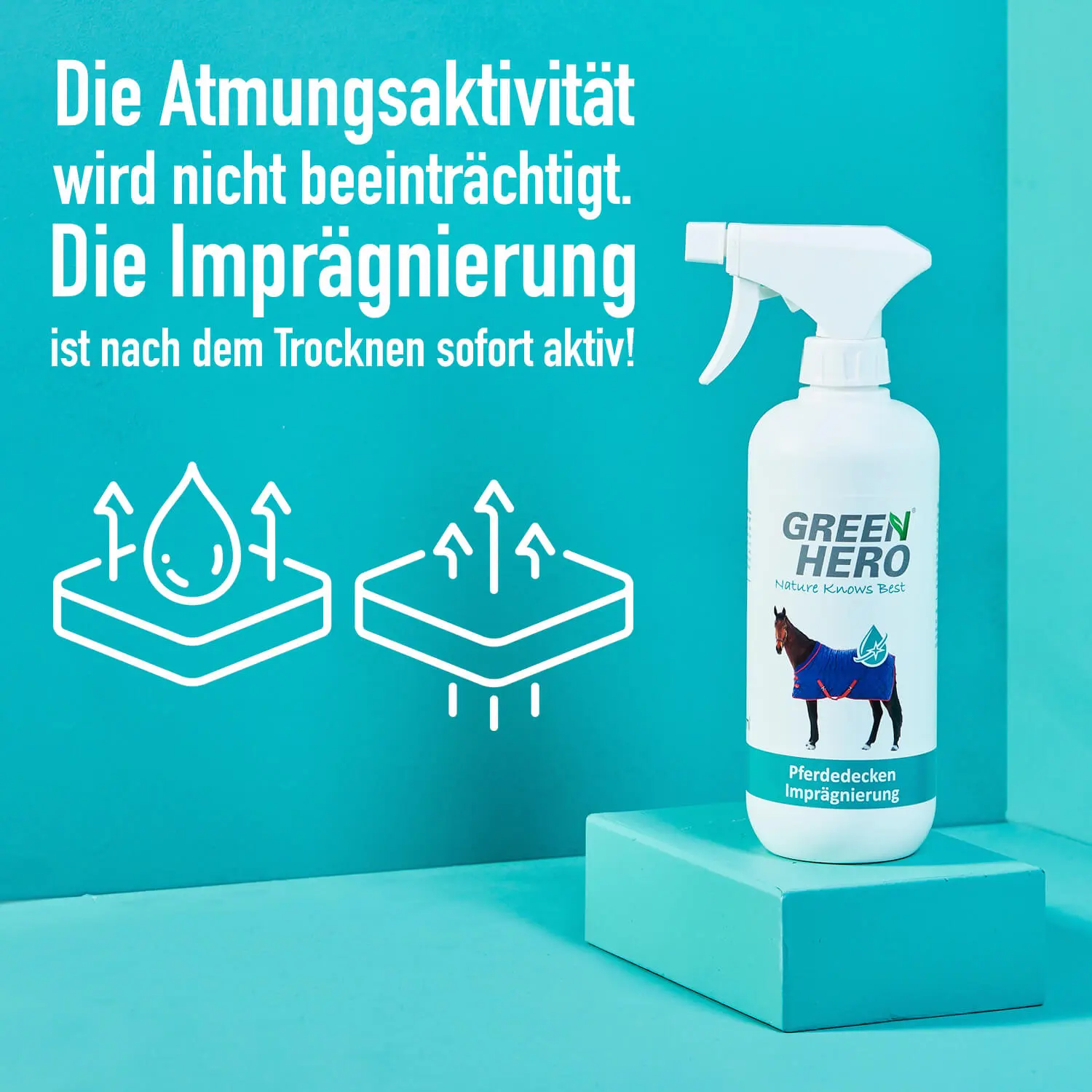 Green Hero Pferdedecken Imprägnierung