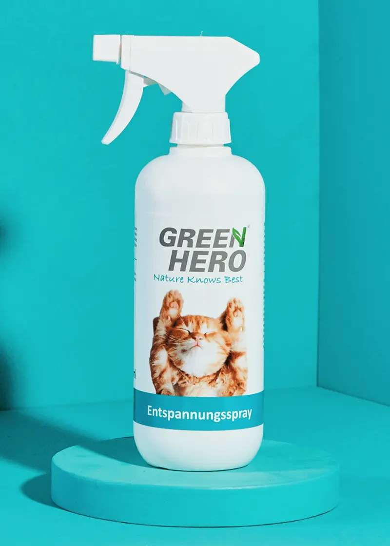 greenhero_katzen_entspannungsspray Green Hero Entspannungsspray für Katzen