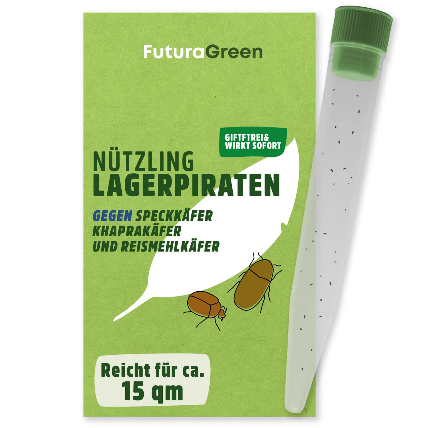 Lagerpiraten gegen Speckkäfer, Khaprakäfer und Reismehlkäfer - Nützling | FuturaGreen Lagerpiraten gegen Speckkäfer, Khaprakäfer und Reismehlkäfer - Nützling | FuturaGreen