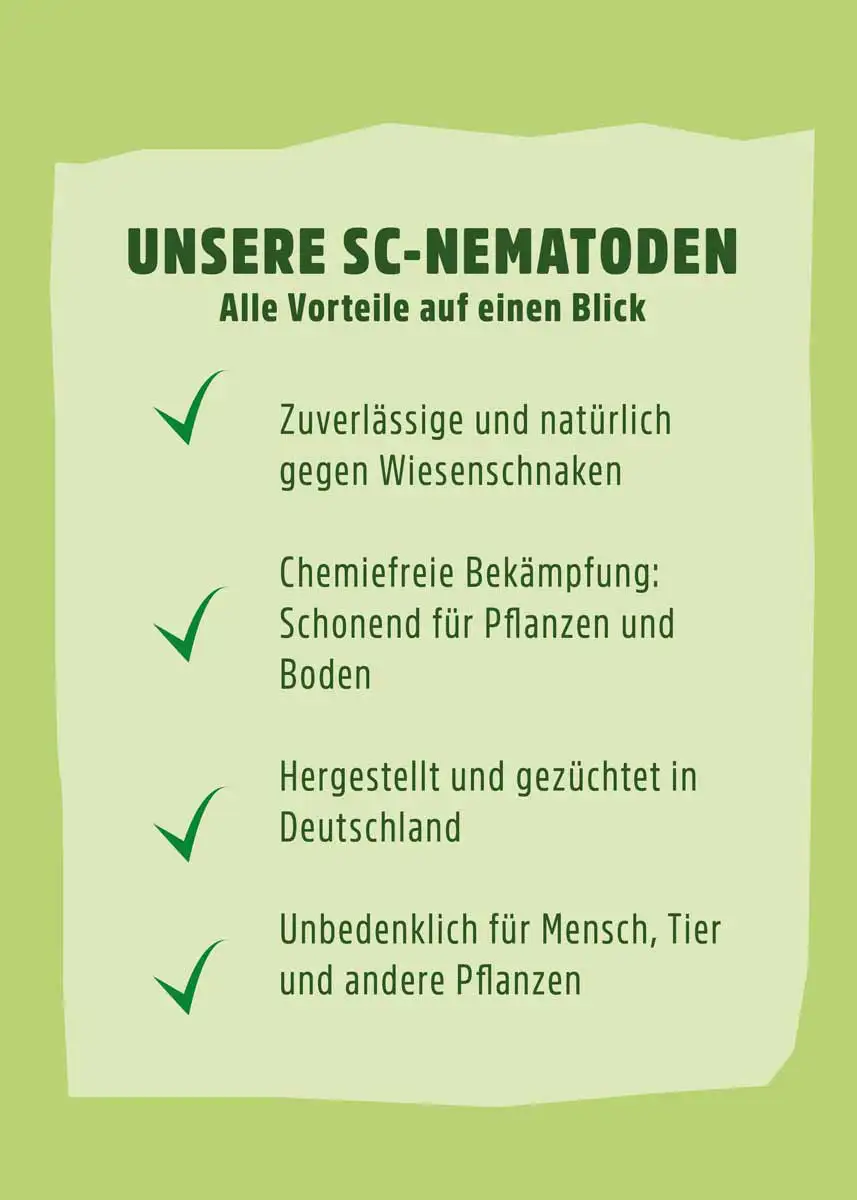 SC Nematoden gegen Wiesenschnake SC Nematoden gegen Wiesenschnake