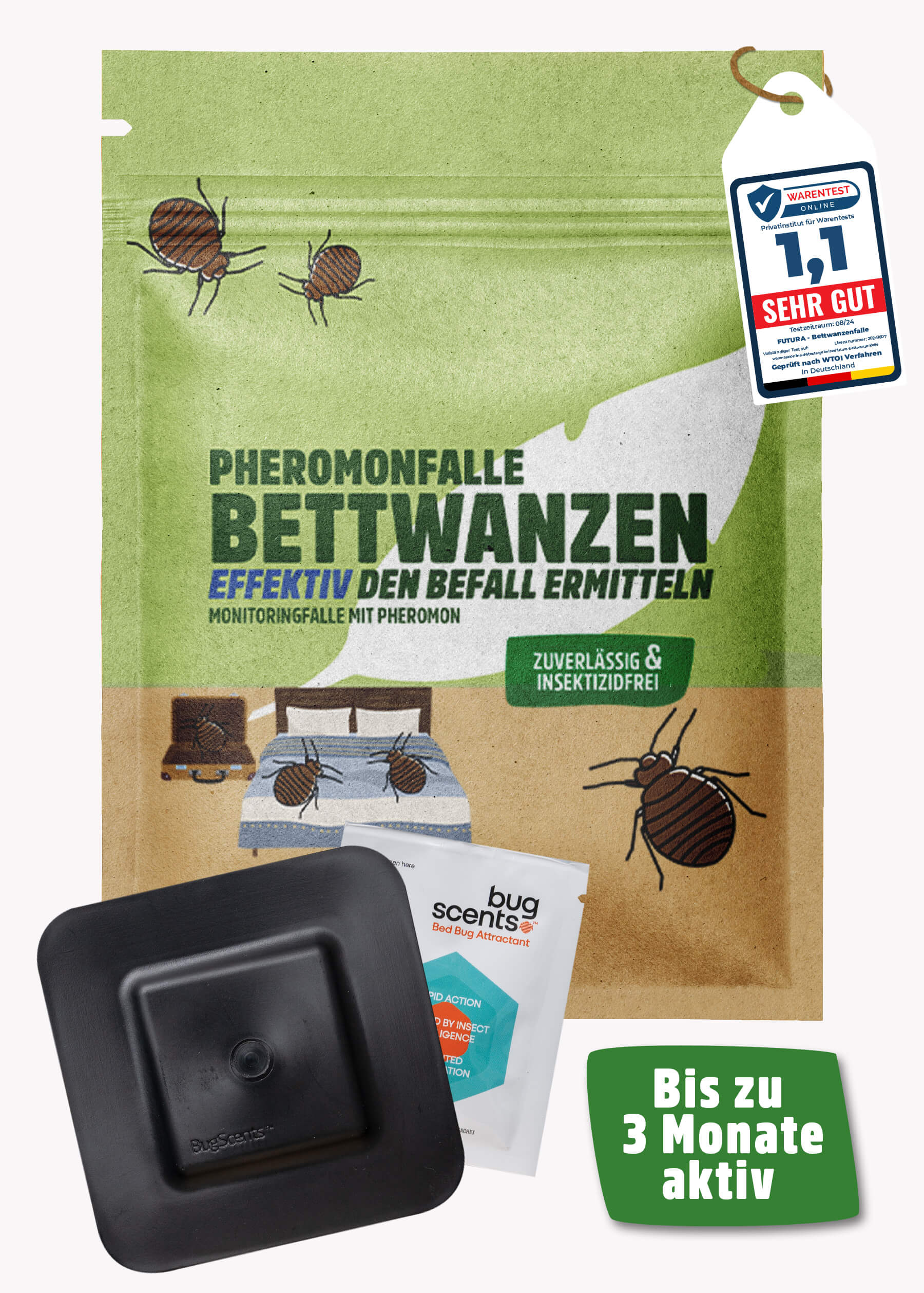 Bettwanzen Falle 