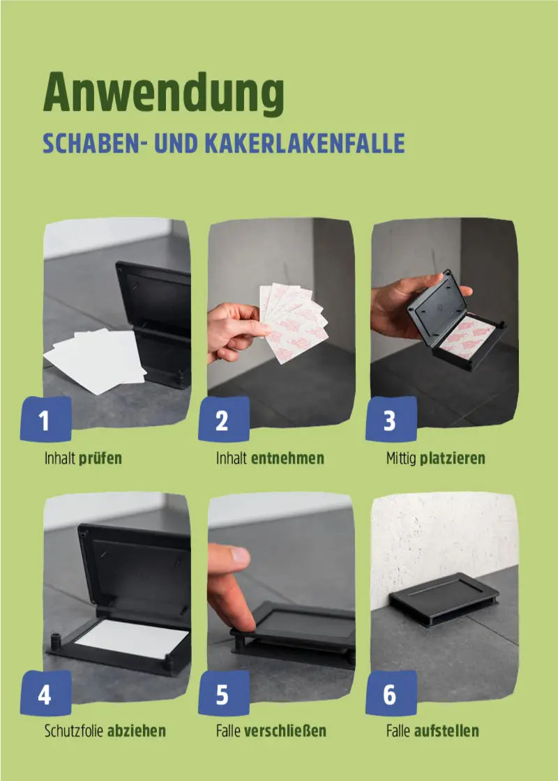 Schabenfalle | Kakerlakenfalle | Klebefalle Schaben Schabenfalle | Kakerlakenfalle | Klebefalle Schaben