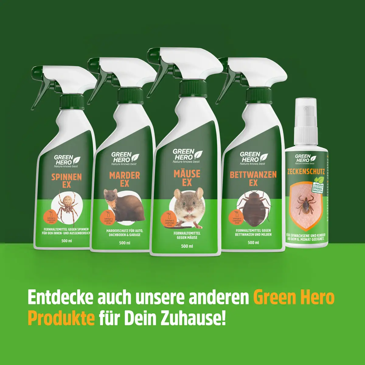 GreenHero® Mäuse-Ex Spray zur Mäuseabwehr GreenHero® Mäuse-Ex Spray zur Mäuseabwehr