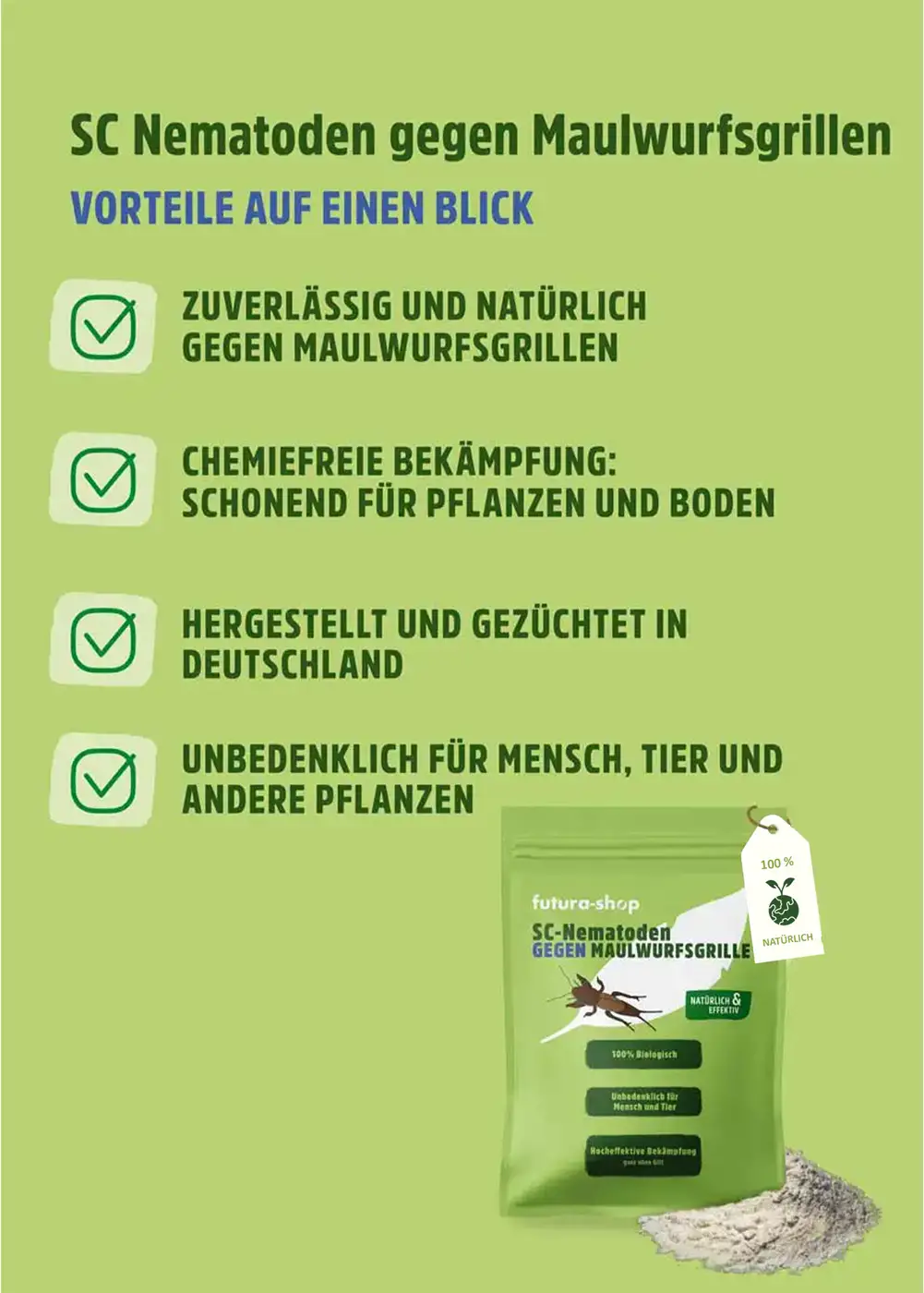 SC Nematoden gegen Maulwurfsgrille SC Nematoden gegen Maulwurfsgrille