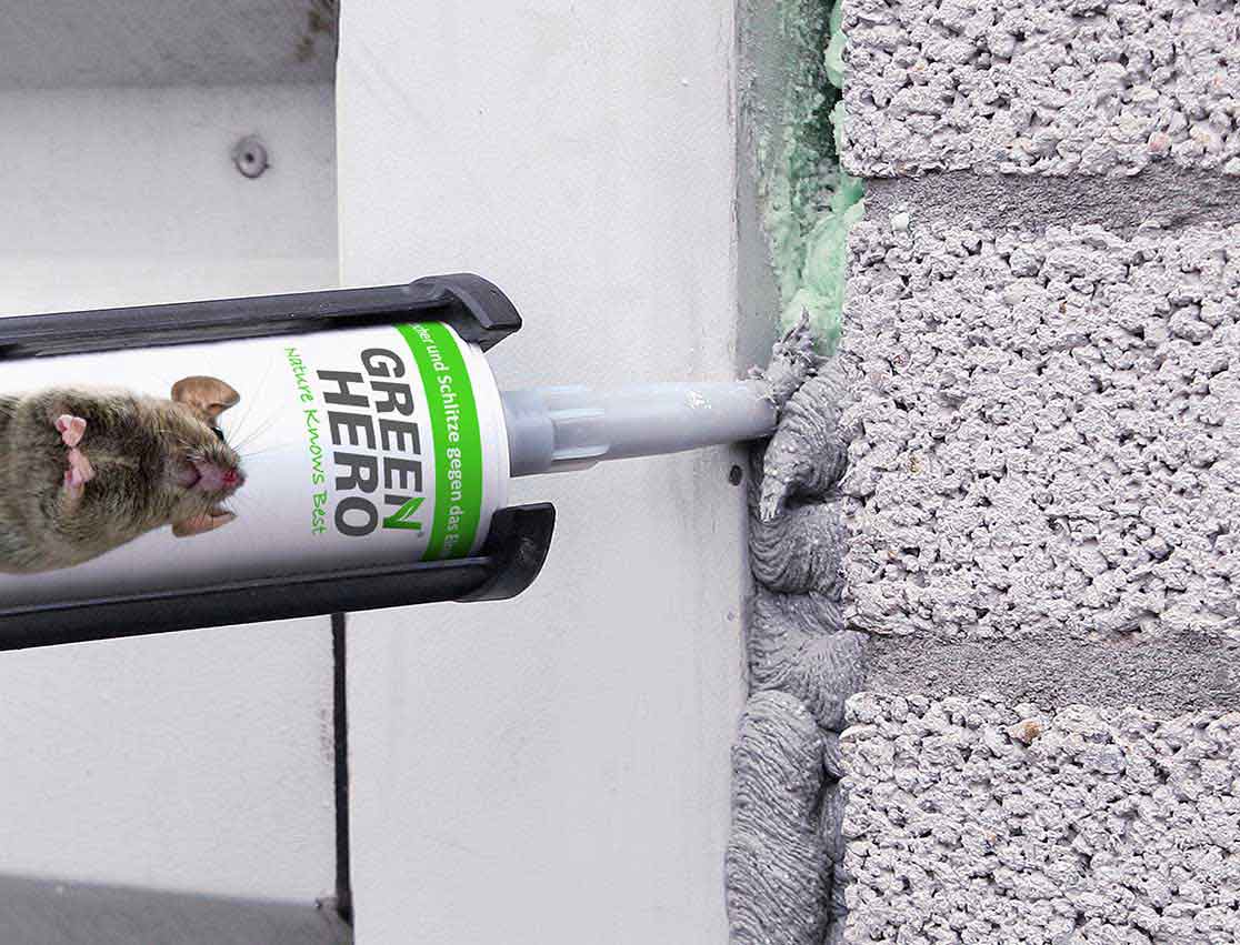 GreenHero-Mouse-Stop_anwendung GreenHero Mouse Stop – Dichtmasse gegen Mäuse