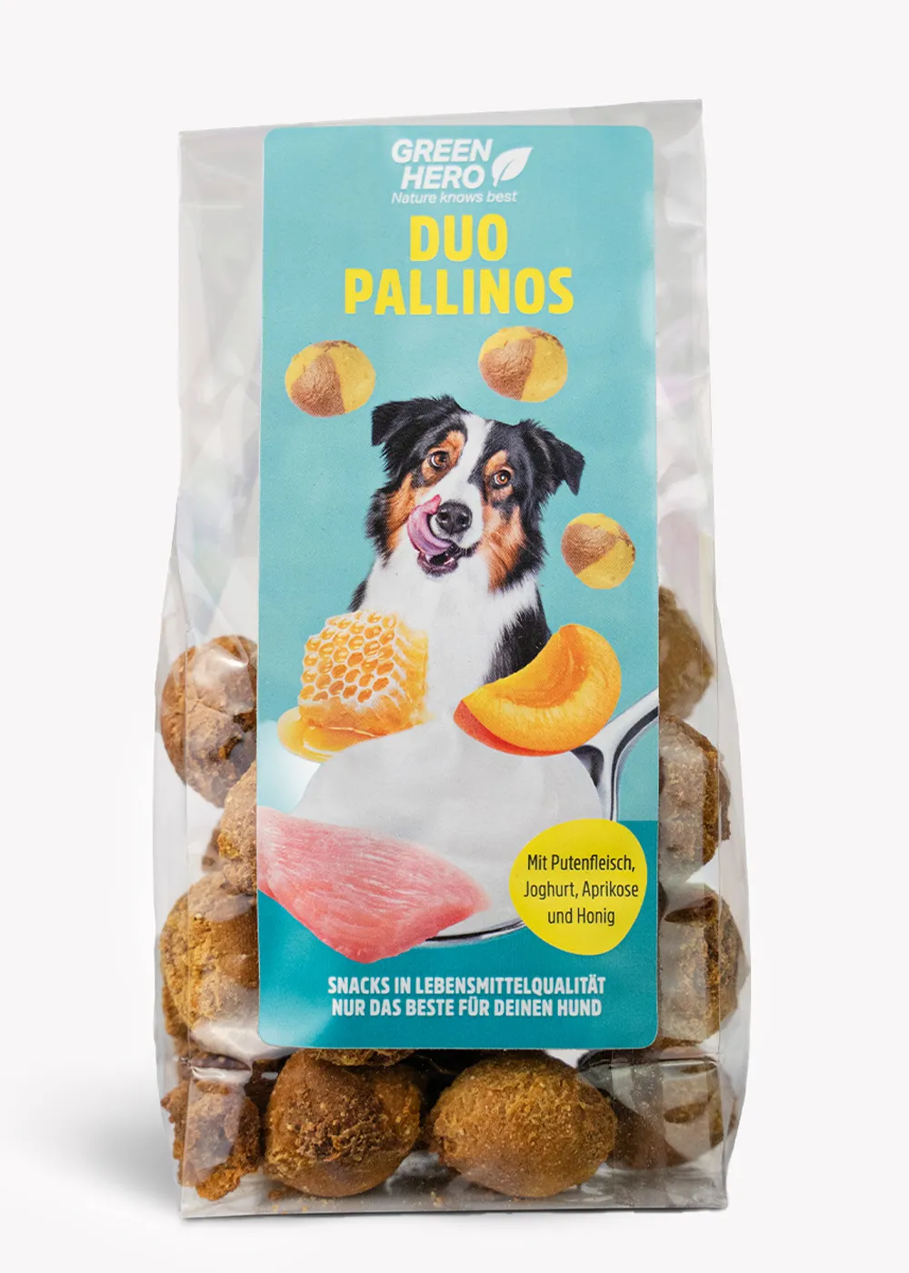Green Hero Duo Pallinos Joghurt – natürlicher Hunde Leckerli