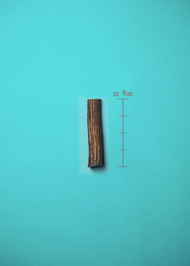 greenhero_hirschgeweih_kaustange_9cm Hirschgeweih Kaustange S | für Hunde bis 8 kg