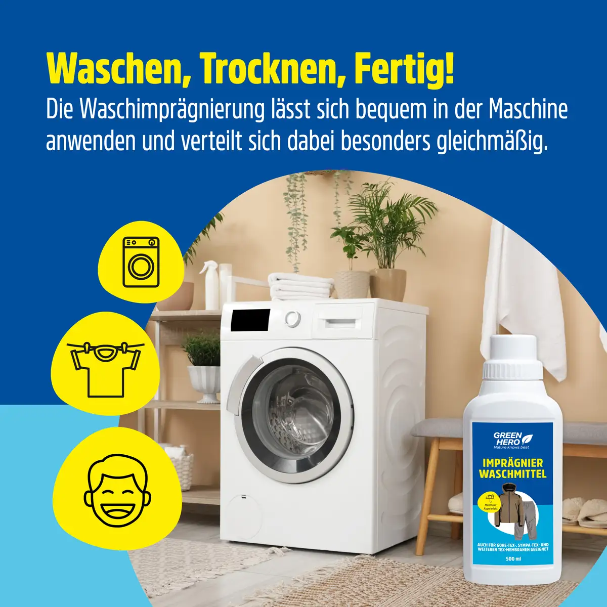 Green Hero Textil Waschimprägnierung Imprägniermittel Green Hero Textil Waschimprägnierung Imprägniermittel