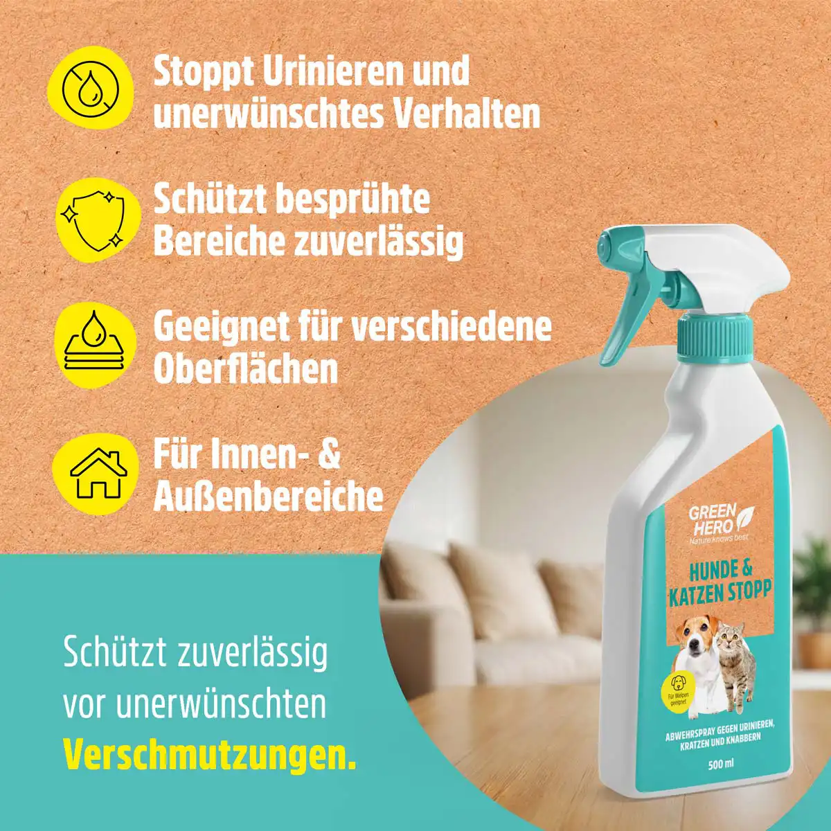 Katzenschreck & Hundeschreck | Fernhaltespray Katzenschreck & Hundeschreck | Fernhaltespray
